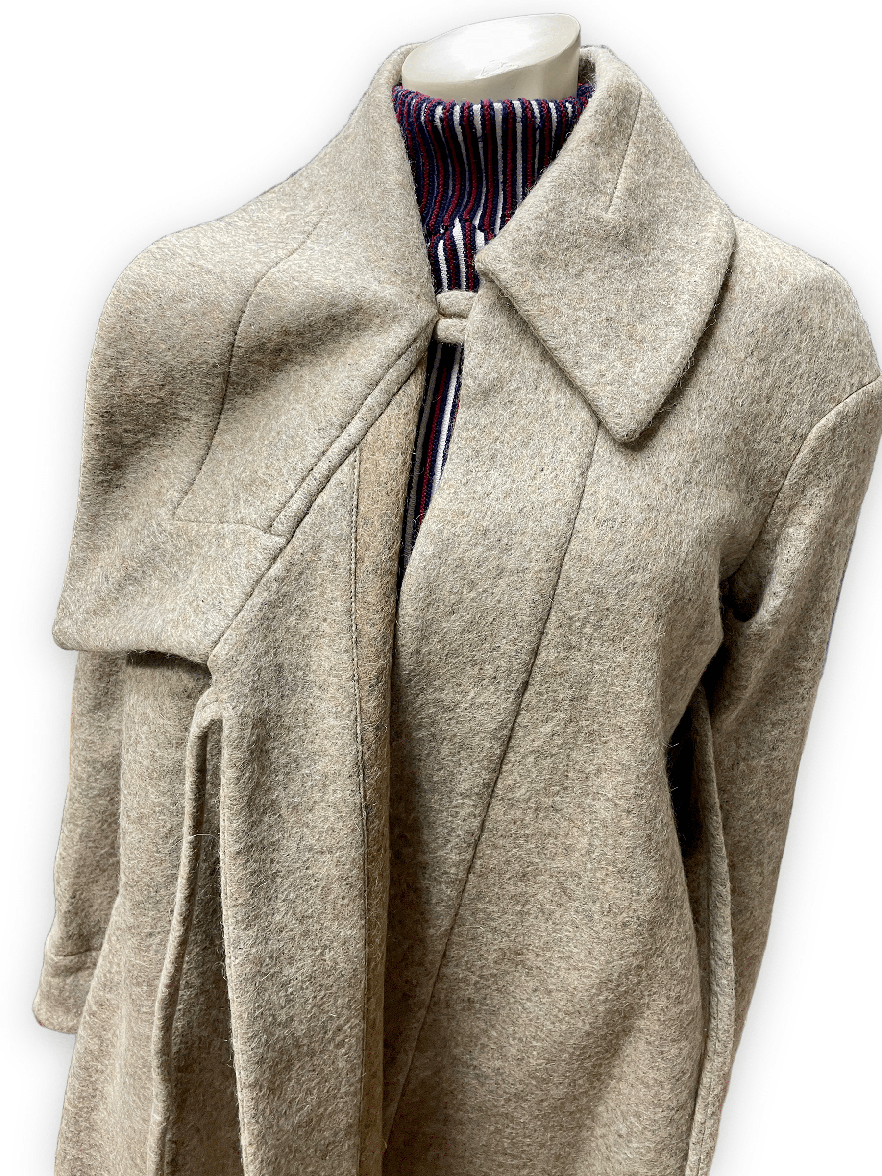 1 Vivienne Westwood Vintage Designer Asymmetrical Coat Jackets & Coats Public Butter 