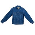 1111 Levi's Deadstock 2 Pocket Red Tab Mid-Wash Made in Canada Vintage Denim Trucker Jacket Size S Tops Public Butter 