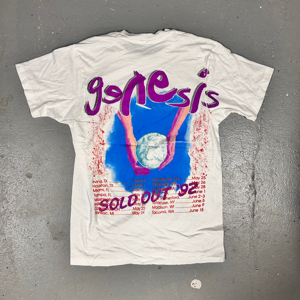Vintage 1992 Genesis 'We Can't Dance' Tour Tee