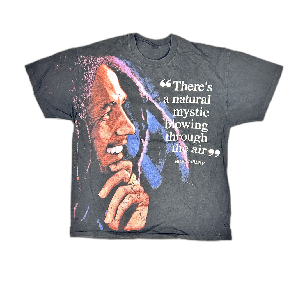 Vintage Bob Marley 'Natural Mystic' Single Stitch Tee