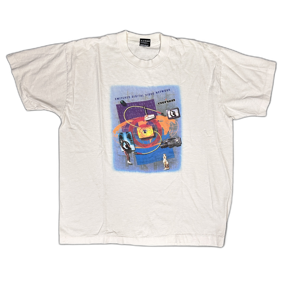 Vintage 90s Switched Digital Video Network T-Shirt