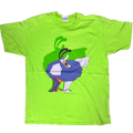 Vintage 1990 Beatles 'Yellow Submarine' Lime Green Tee