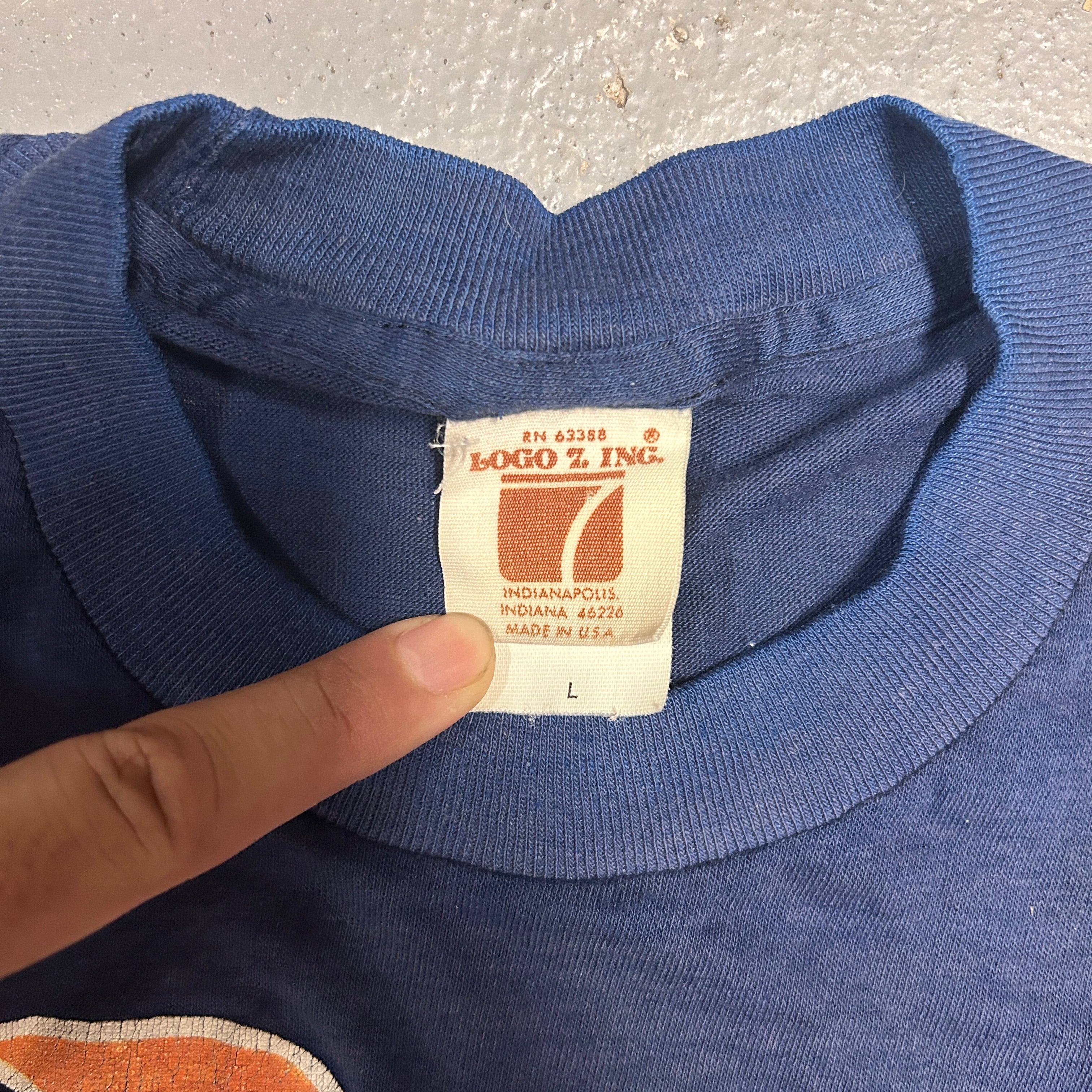 Vintage 1980s Detroit Tigers Single Stitch T-Shirt