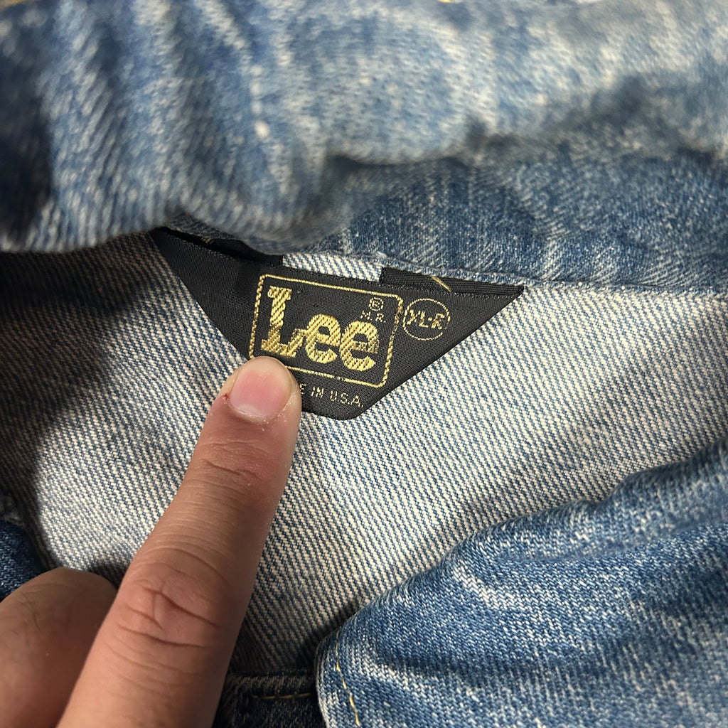 Vintage 70s Lee Denim Safari Chore Jacket (USA Made)