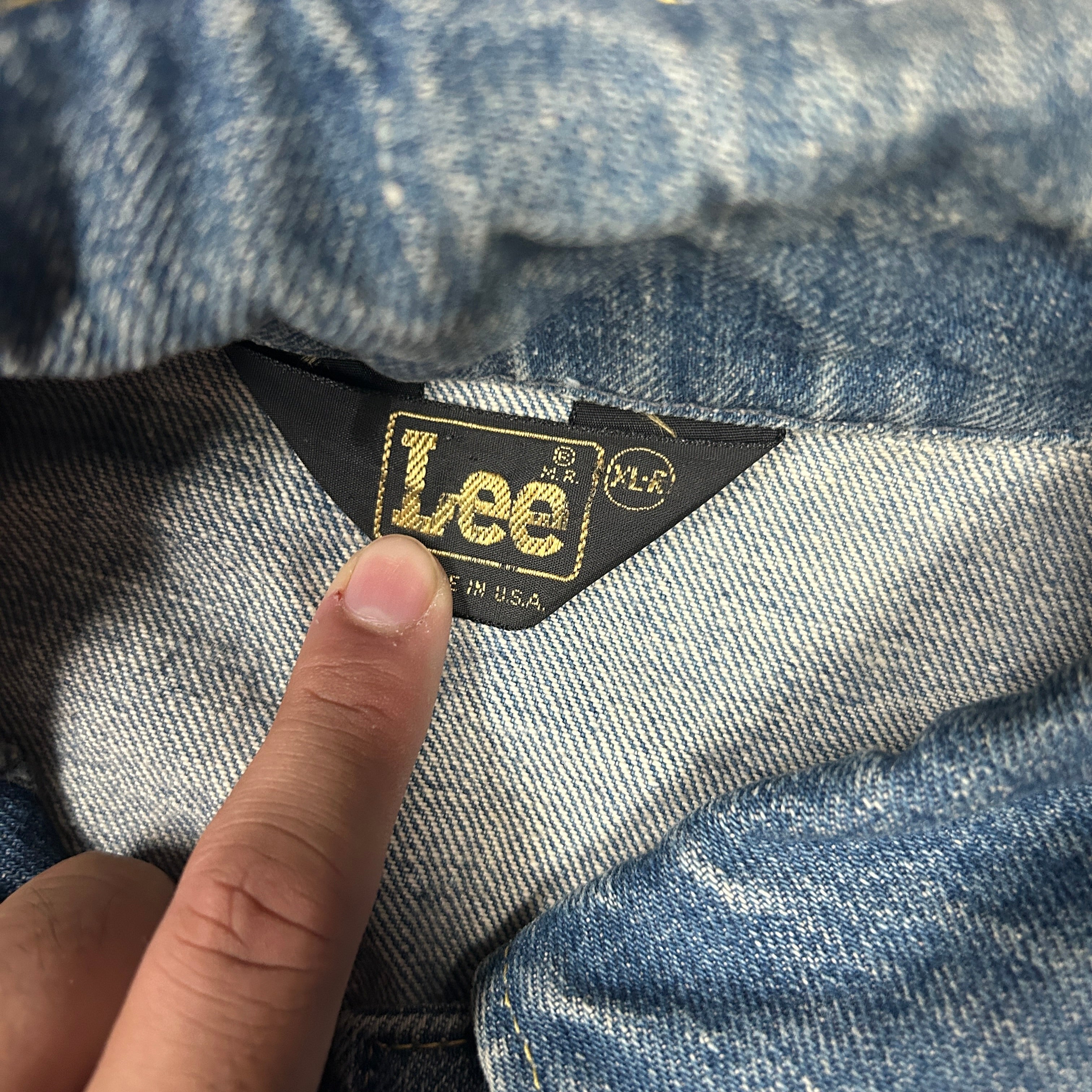Vintage 70s Lee Denim Safari Chore Jacket (USA Made)