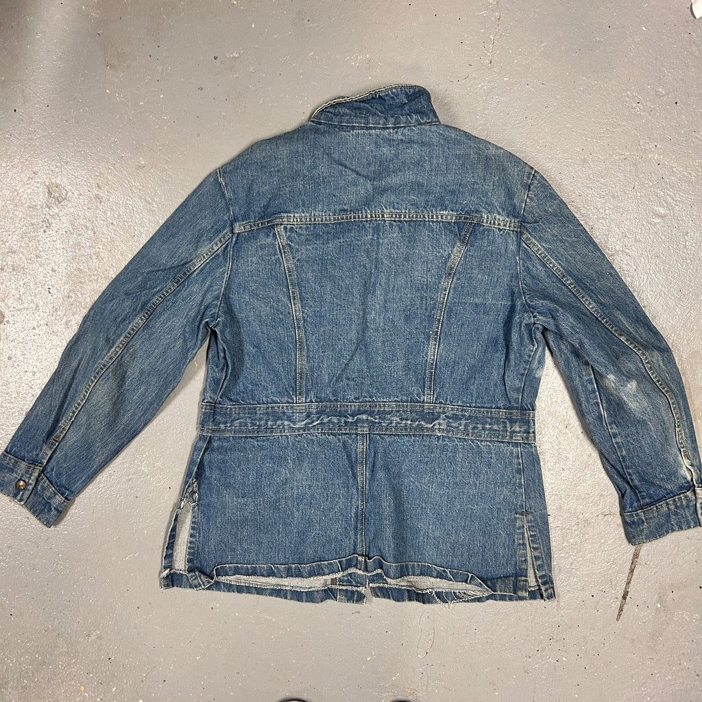 Vintage 70s Lee Denim Safari Chore Jacket (USA Made)