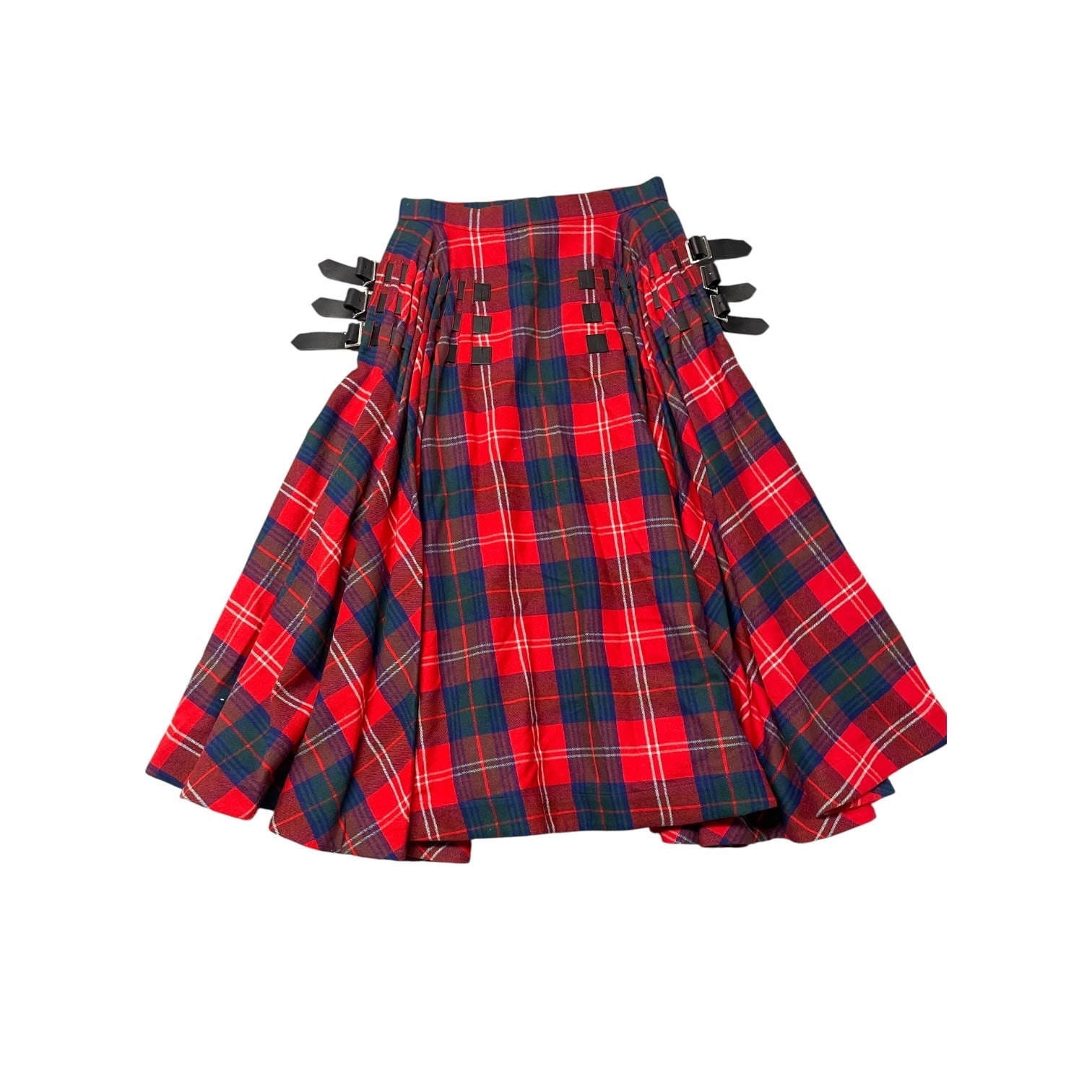 Archival Noir Kei Ninomiya Tartan Designer Punk Skirt