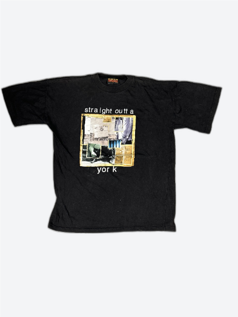 Vintage 90s Brockum 'Straight Outta York' Photographic Tee