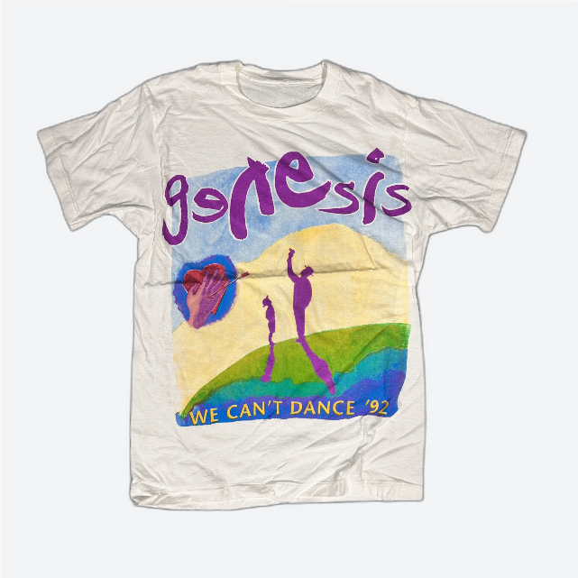 Vintage 1992 Genesis 'We Can't Dance' Tour Tee
