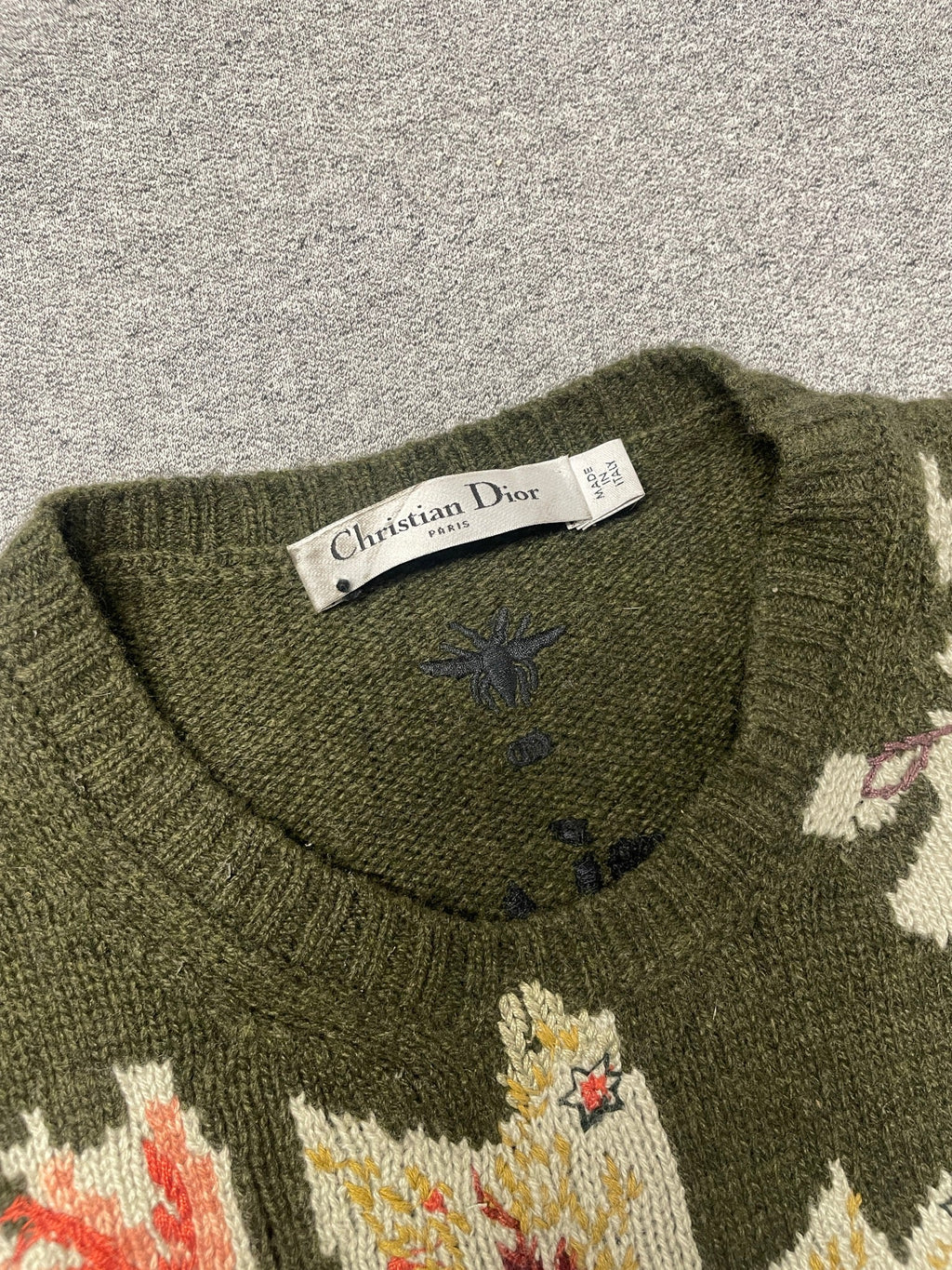 Vintage 2000s Christian Dior Cashmere Knit Sweater