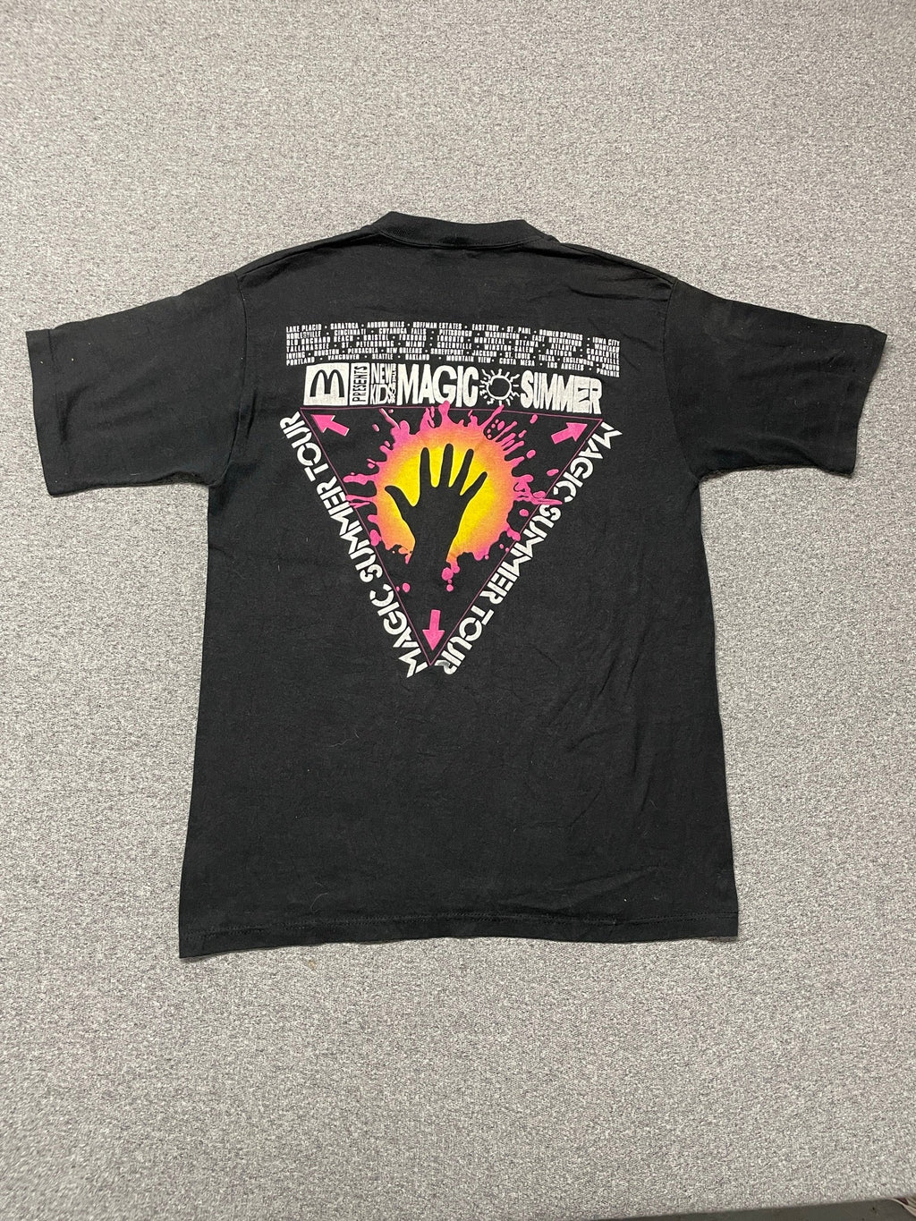 Vintage 90s New Kids on the Block 'Magic Summer' Tour Tee