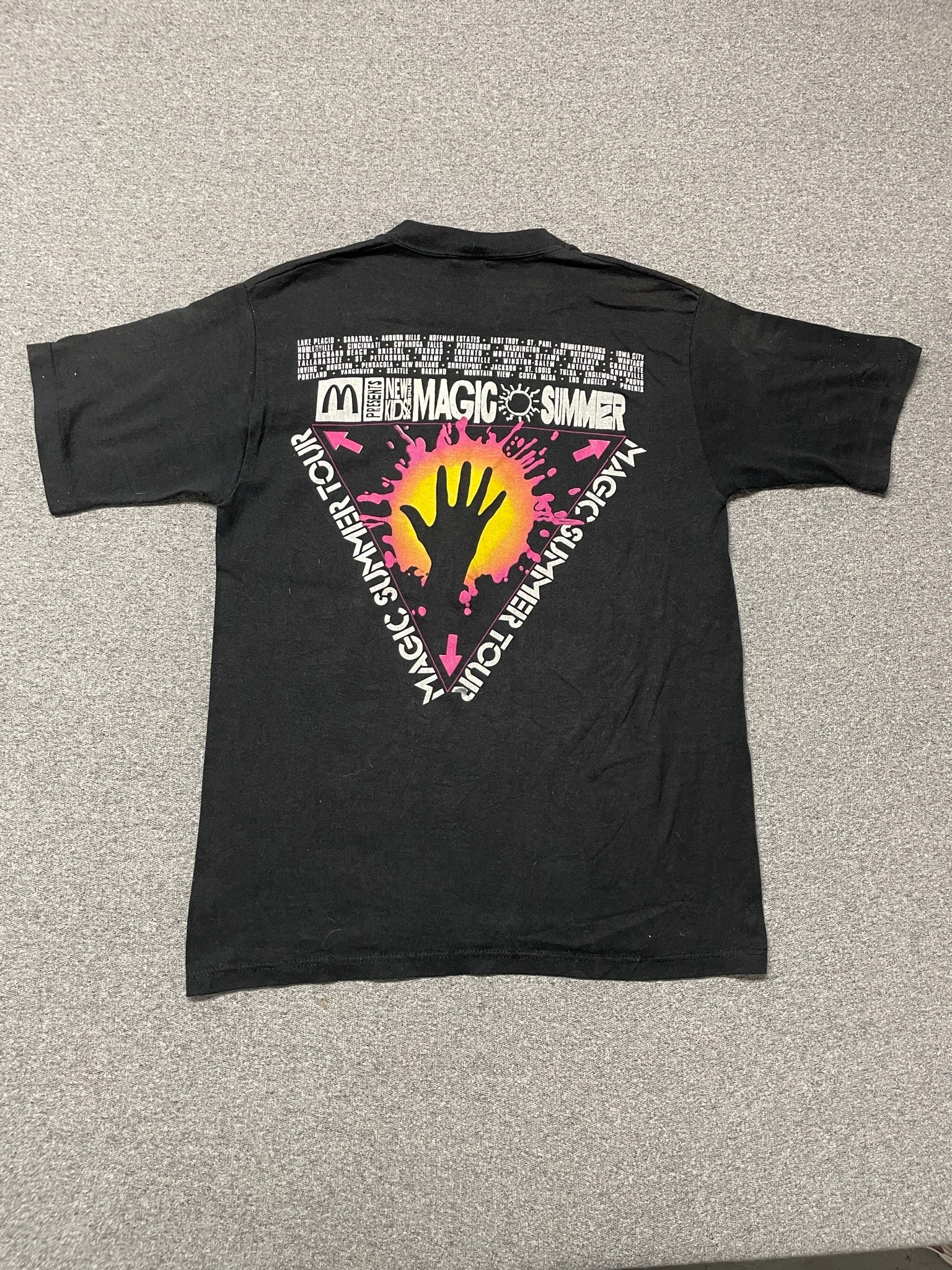 Vintage 90s New Kids on the Block 'Magic Summer' Tour Tee