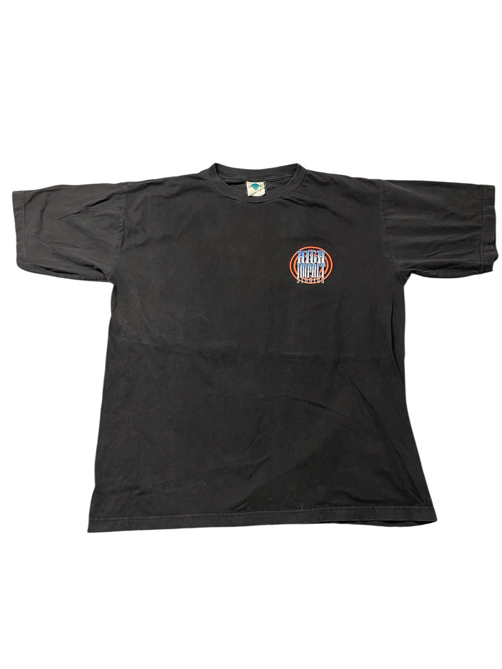Vintage 1996 High Impact Entertainment Comic Art Tee