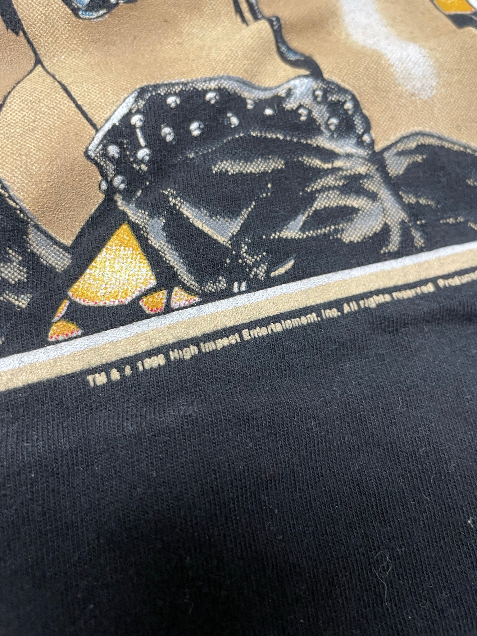 Vintage 1996 High Impact Entertainment Comic Art Tee