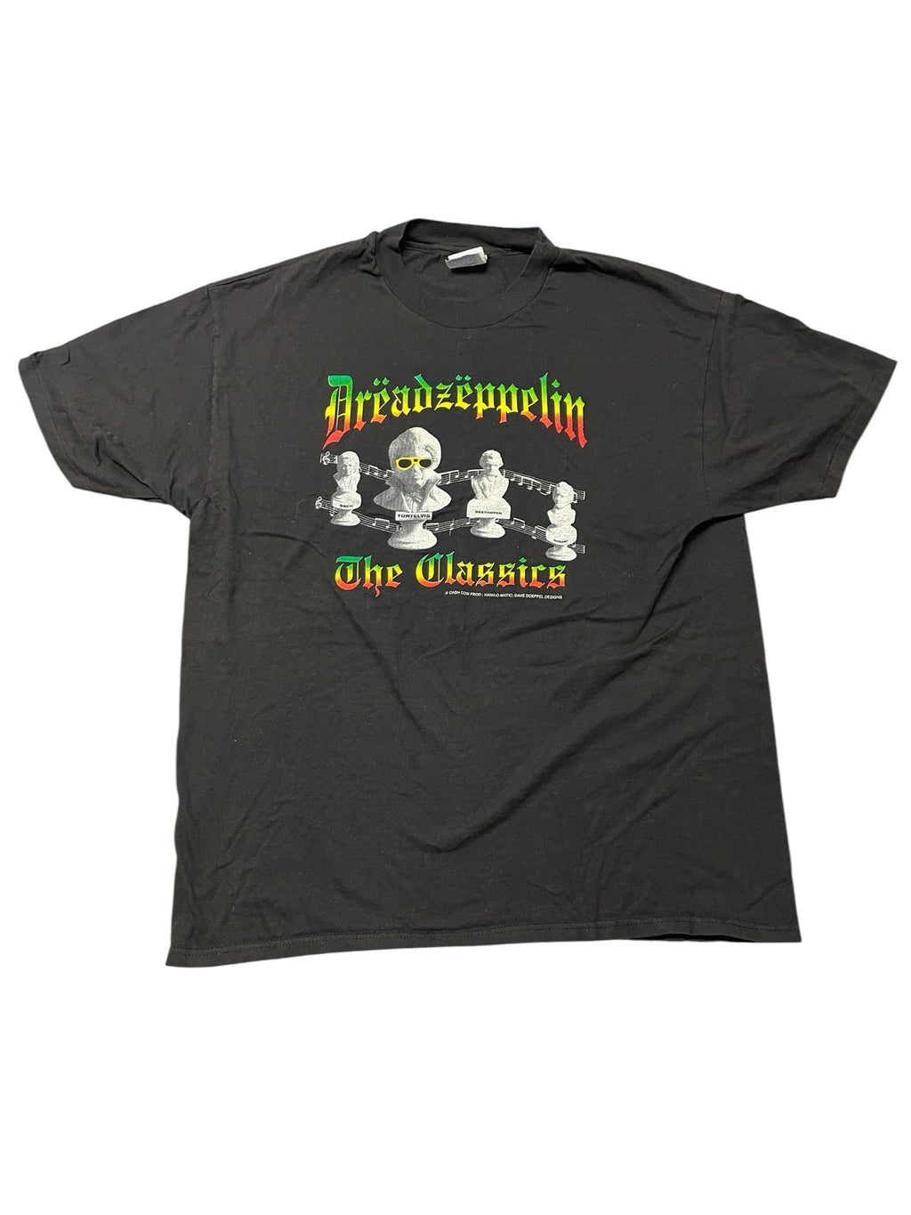 Vintage 90s Dread Zeppelin Rare Tour Graphic Tee