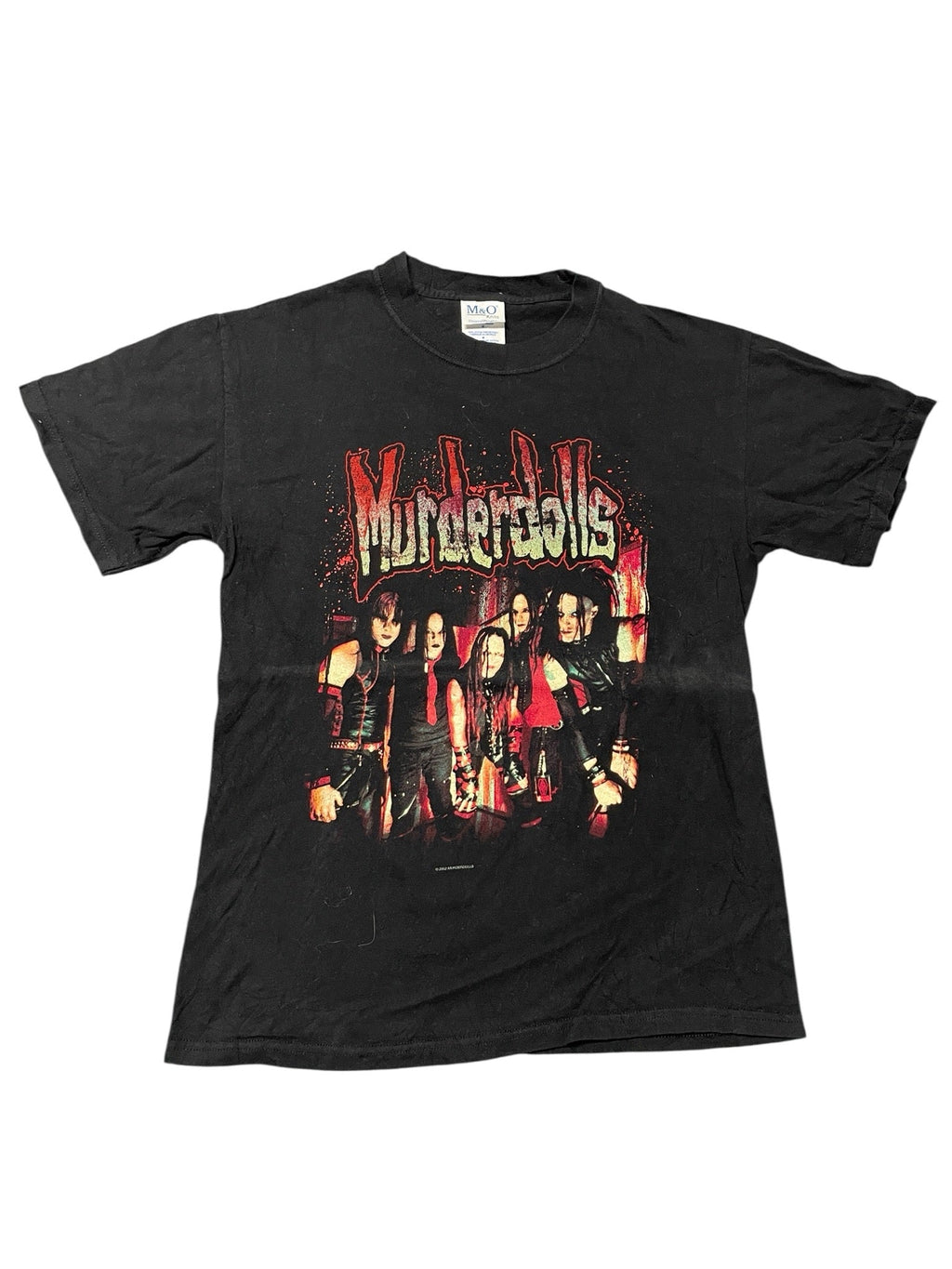 Y2K 2002 Murderdolls Alt Goth Band Tee
