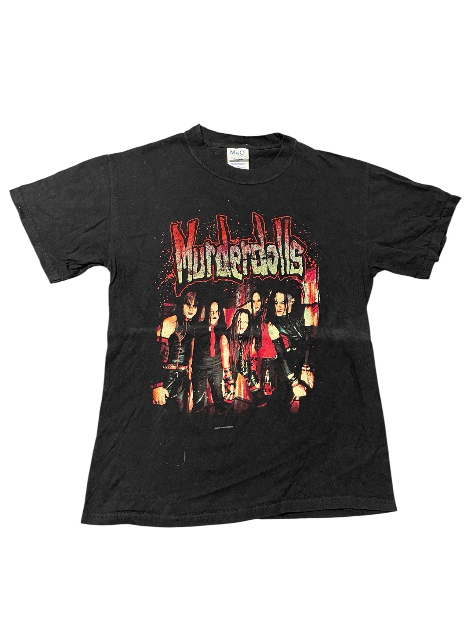 Y2K 2002 Murderdolls Alt Goth Band Tee