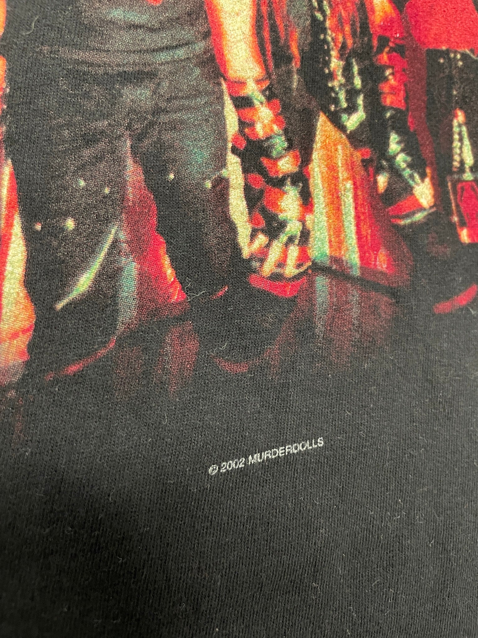 Y2K 2002 Murderdolls Alt Goth Band Tee