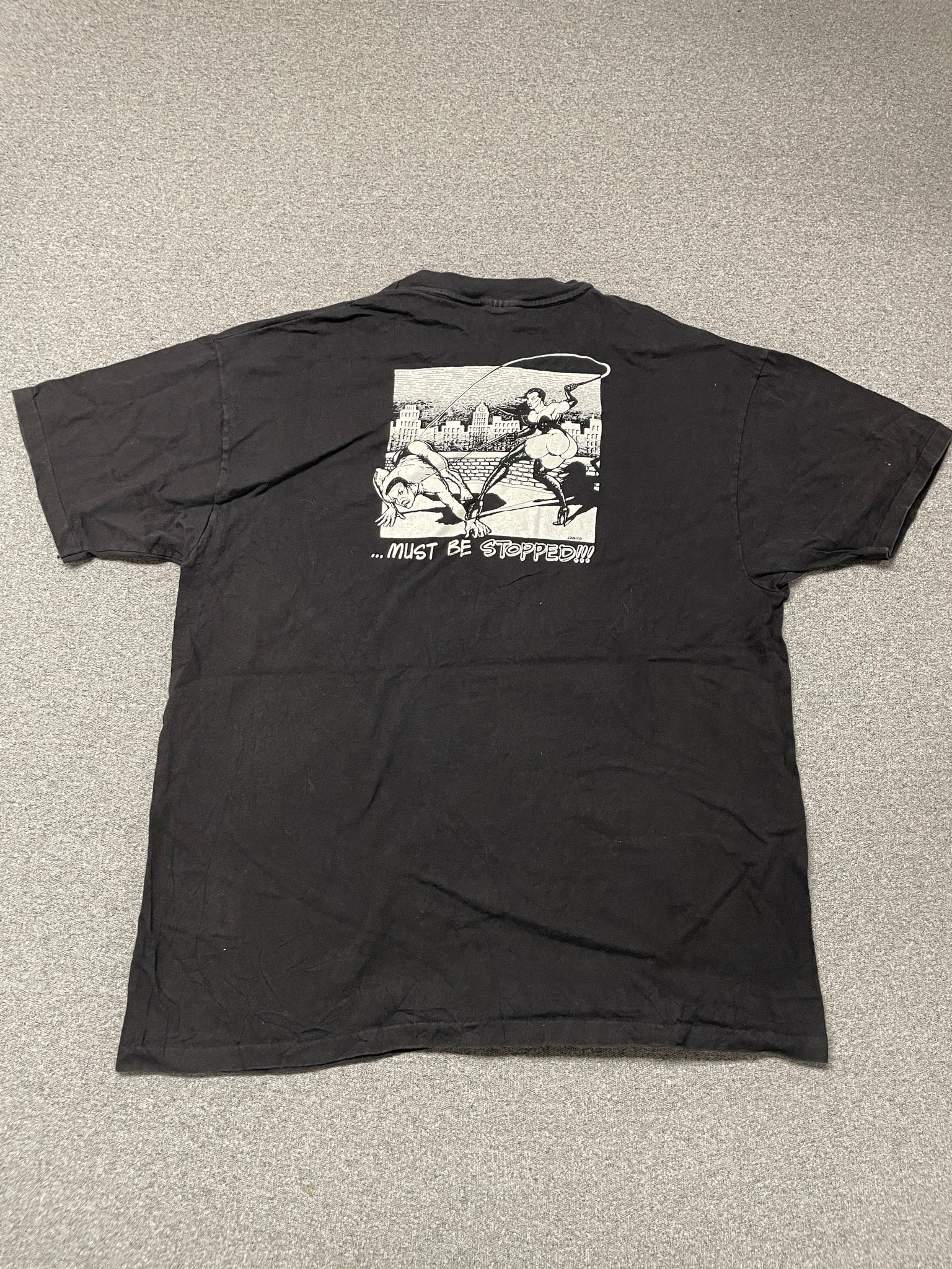 Vintage 90s Better Than Ezra Comic Graphic Tee
