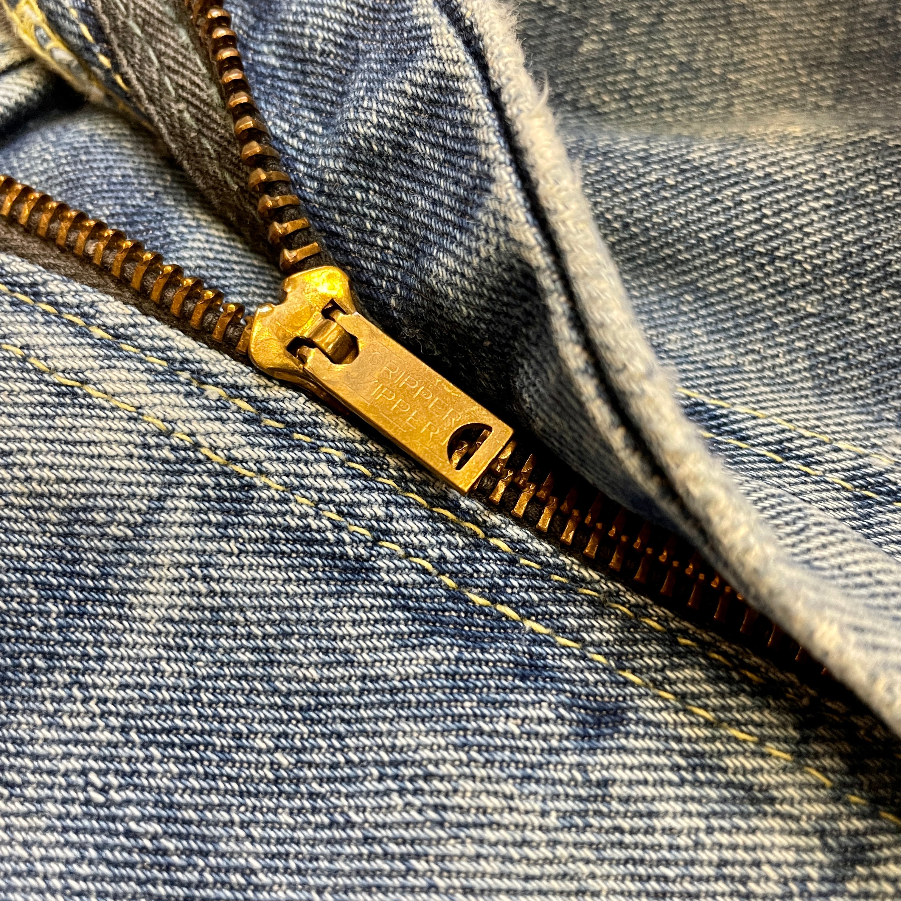 1950s Union Made in USA Lee Riders True Vintage Blue Jeans Bottoms Public Butter 