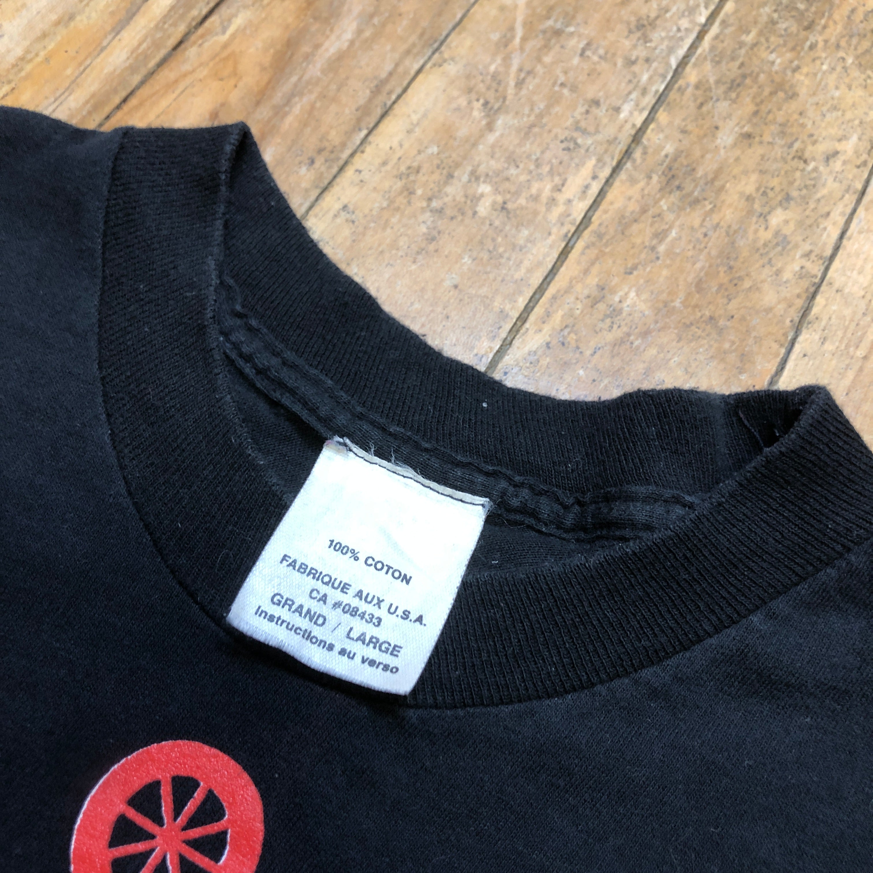 🖤 1989 10,000 Maniacs "Blind Man's Zoo" Tour Vintage Made In U.S.A. Single-Stitch Graphic Tank Tee Size L T-Shirts Public Butter 