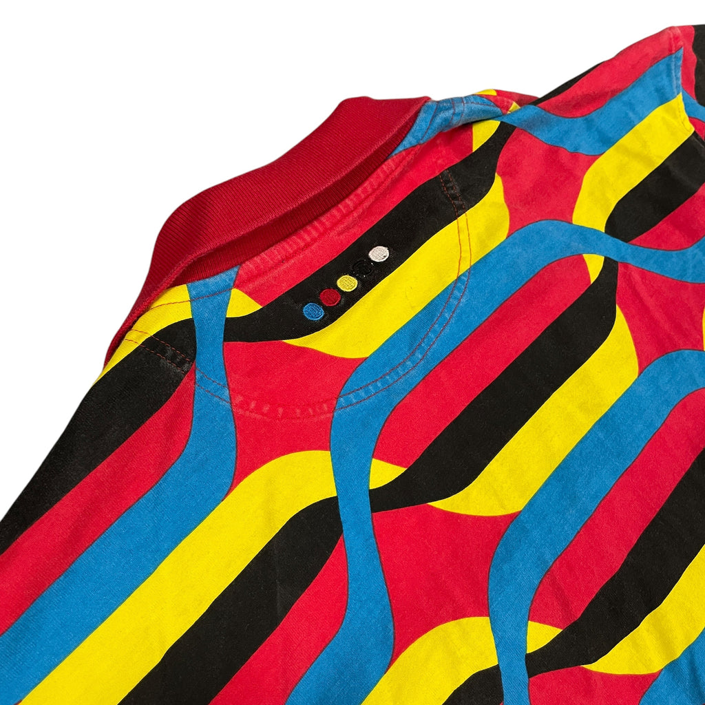 Y2K Vintage COOGI Vibrant Polo Shirt (XL)