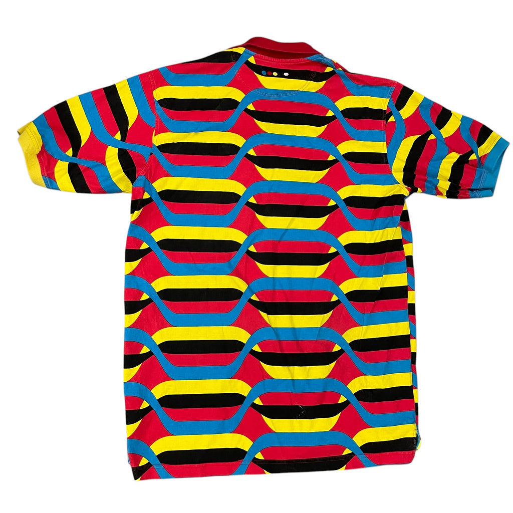 Y2K Vintage COOGI Vibrant Polo Shirt (XL)
