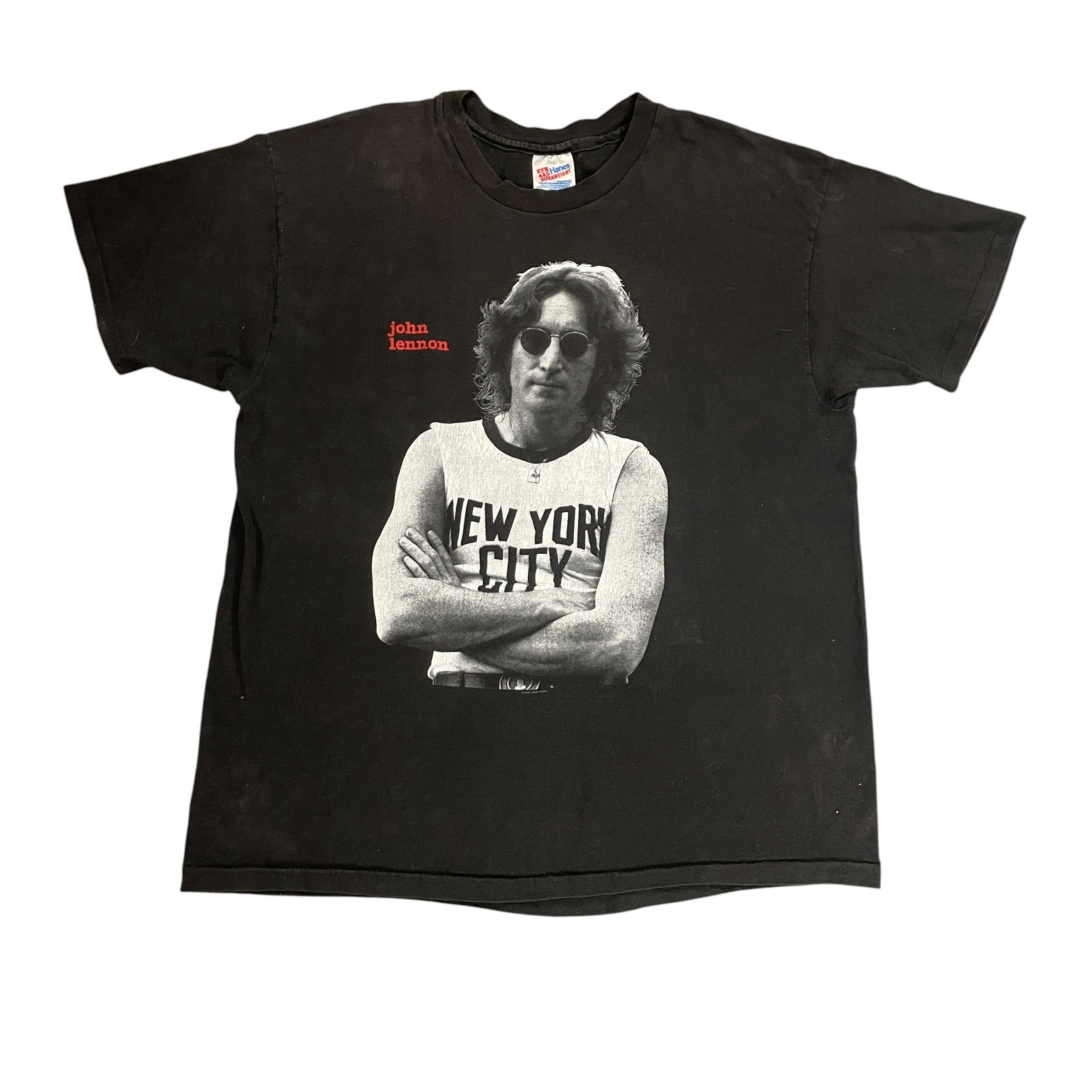 Vintage 90s John Lennon 'Imagine' Tee (XL, USA Made)