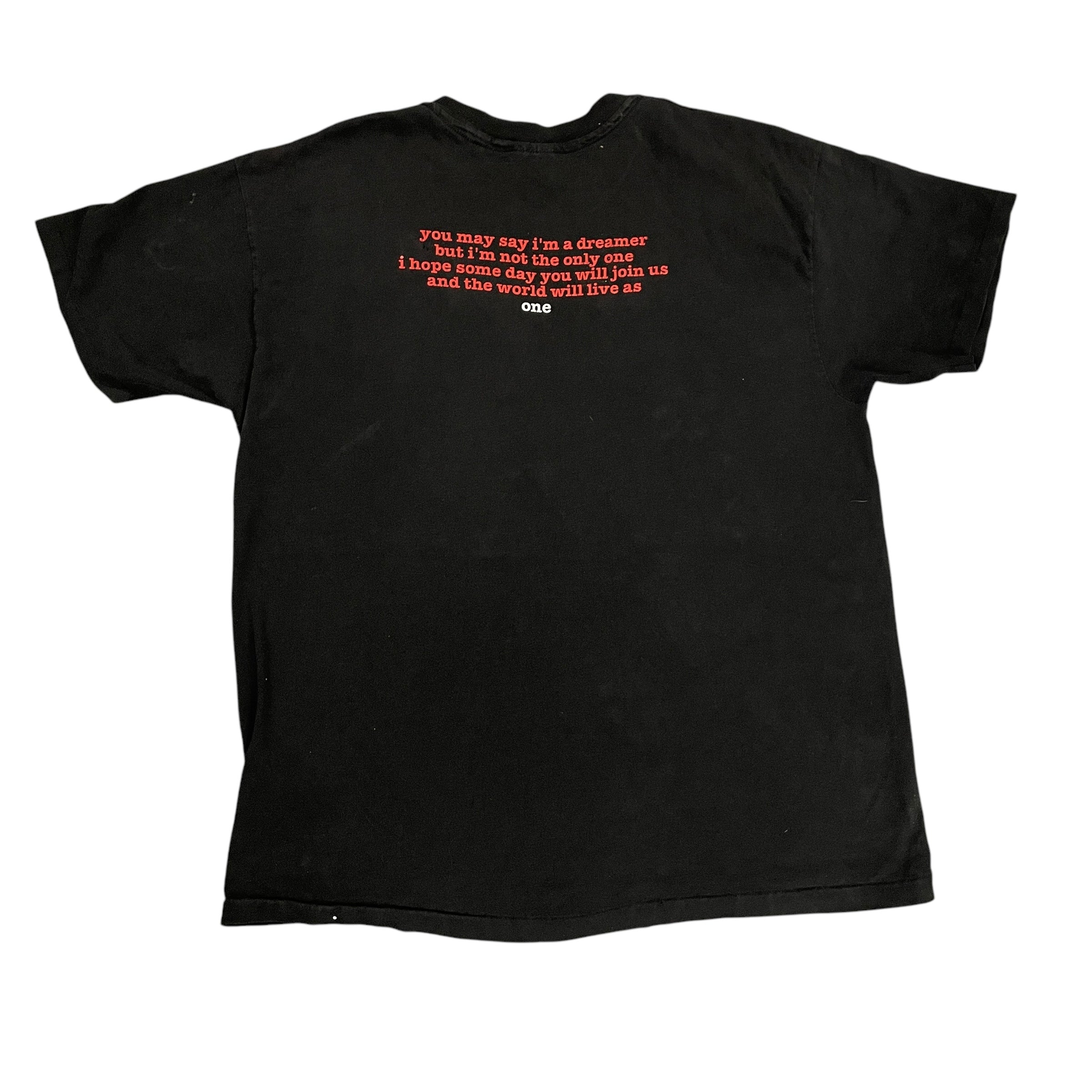 Vintage 90s John Lennon 'Imagine' Tee (XL, USA Made)
