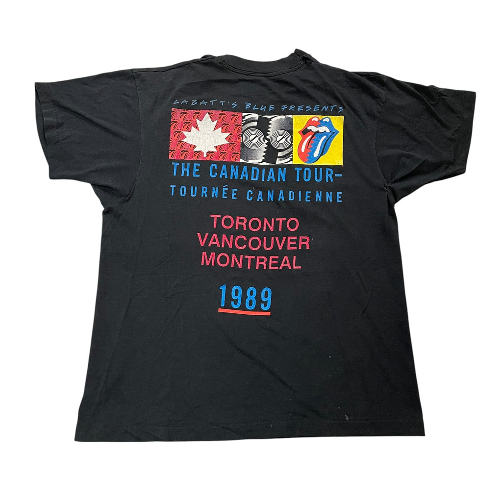 Vintage 80s Rolling Stones 'Canadian Tour' Single Stitch Tee