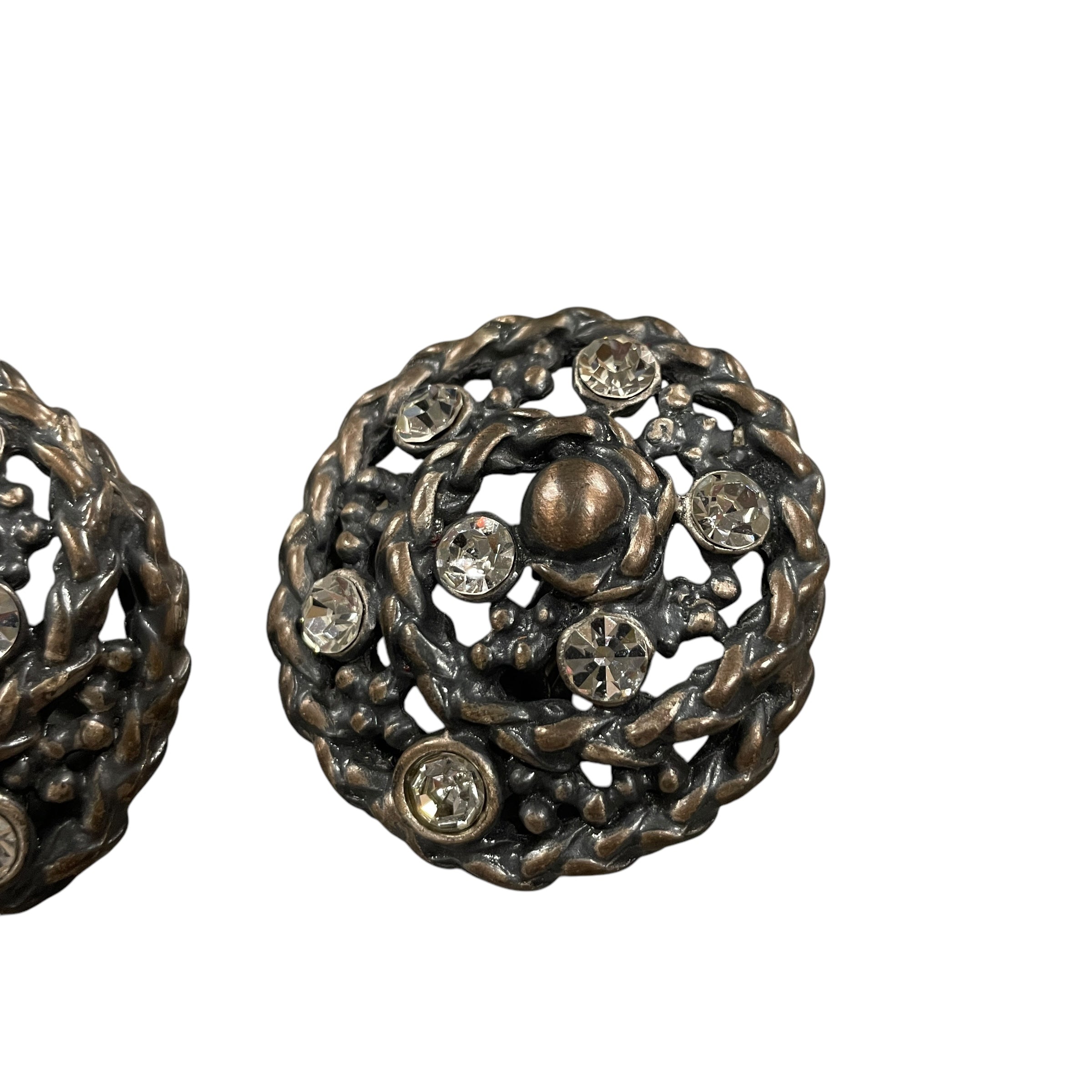 Vintage Van Gogh 'Starry Night' Clip-On Earrings
