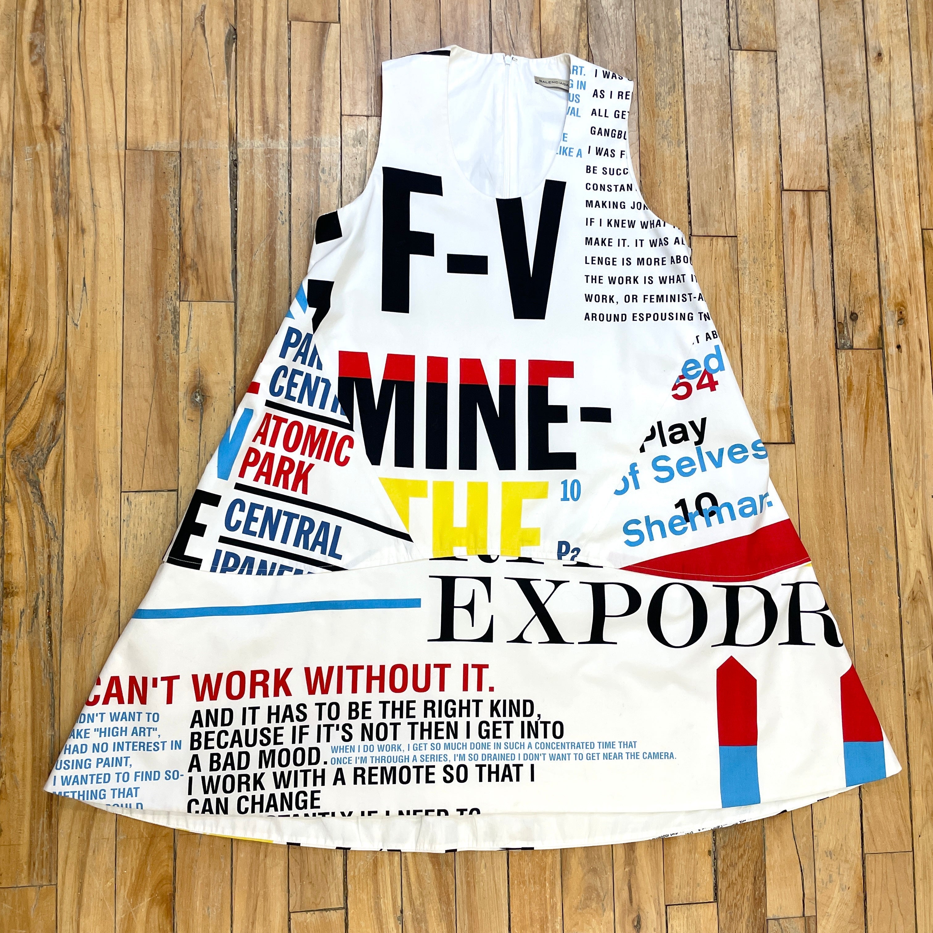 @Balenciaga Cindy Sherman Vintage Designer Tent Dress Tops Public Butter 