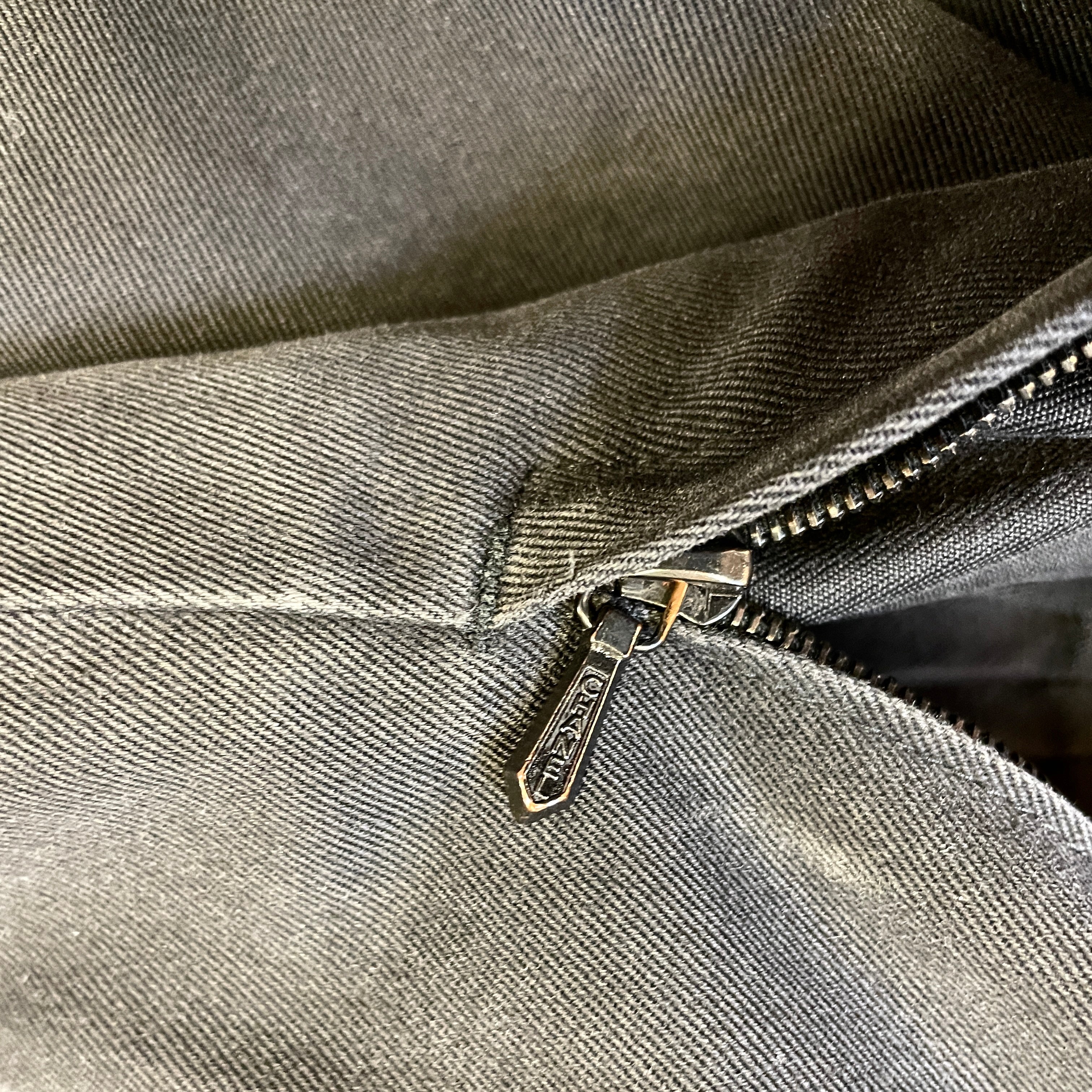 @Chanel Vintage Designer Denim Trousers Made in France Size Tops Public Butter 