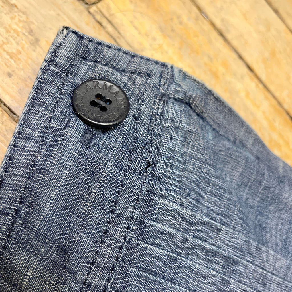 @Chanel Vintage Designer Denim Trousers Tops Public Butter 