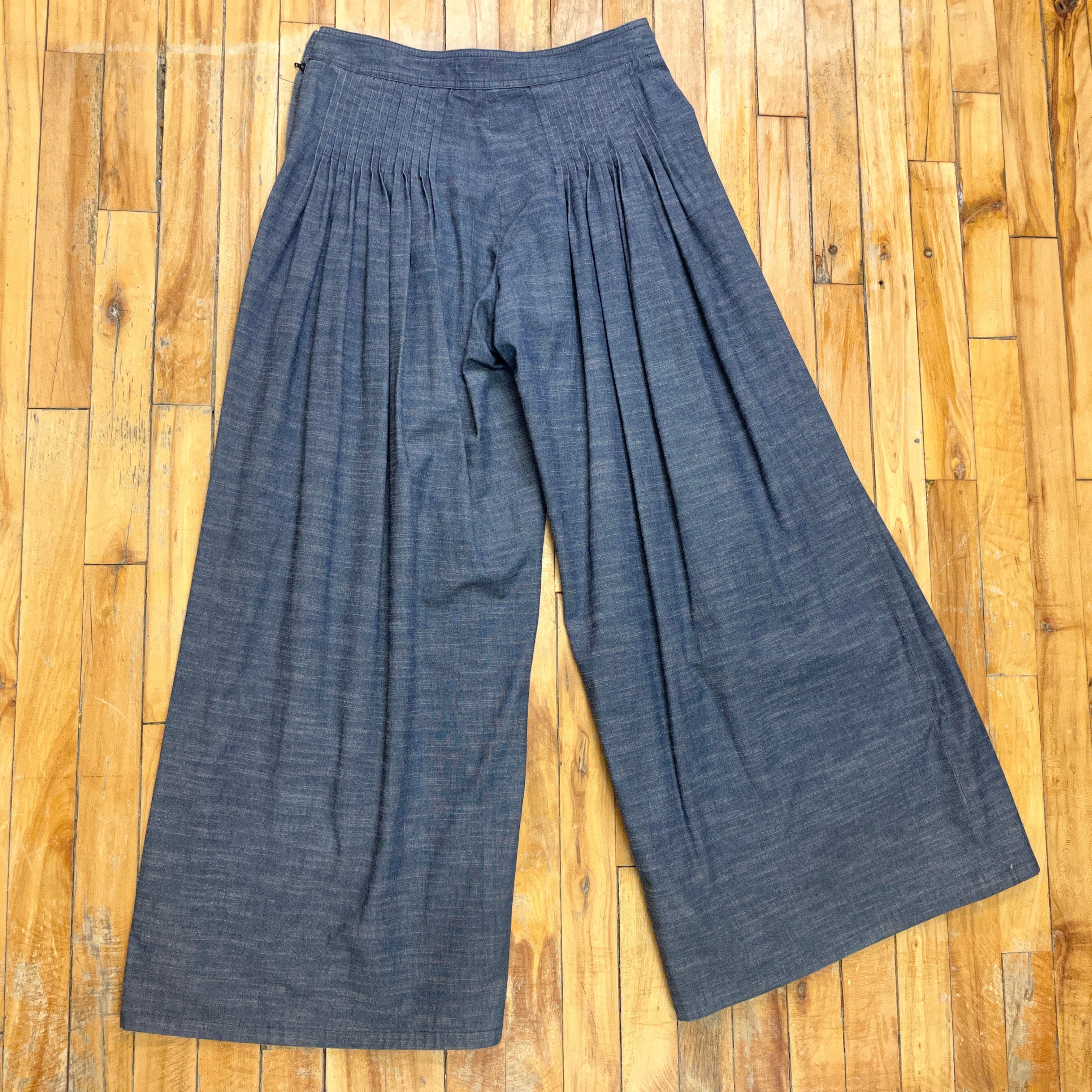 @Chanel Vintage Designer Denim Trousers Tops Public Butter 