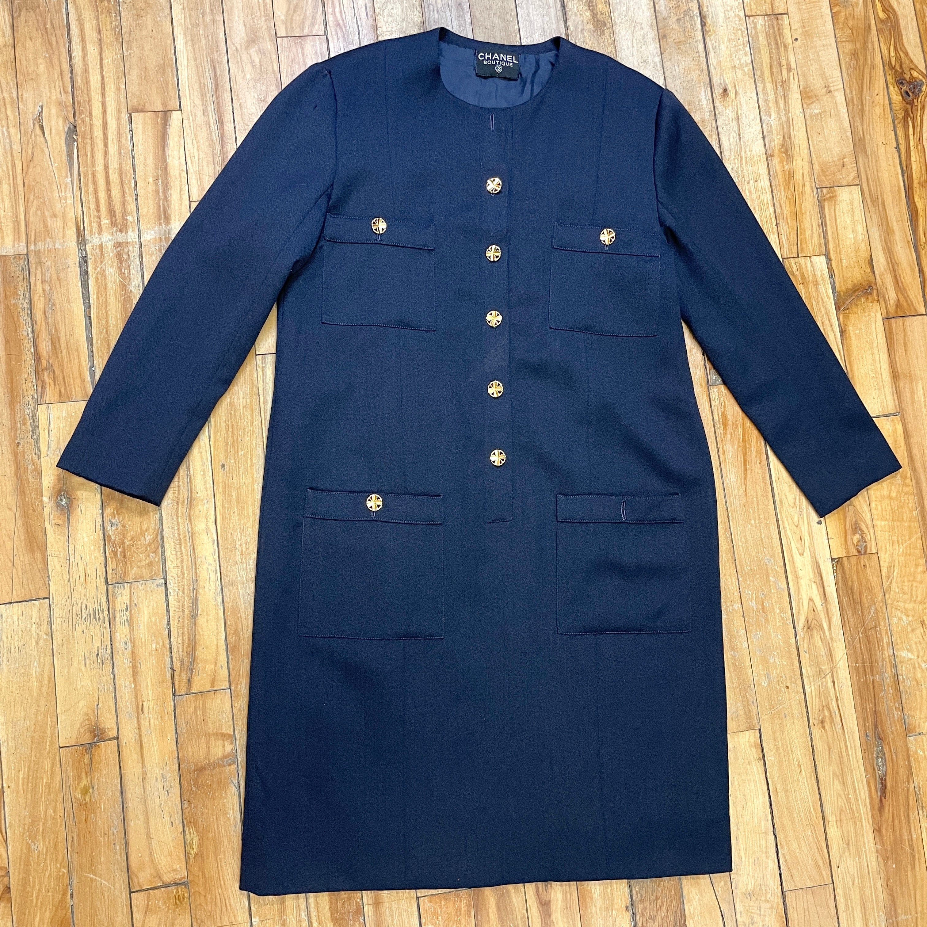 Chanel Vintage Designer Dress Tops Public Butter 