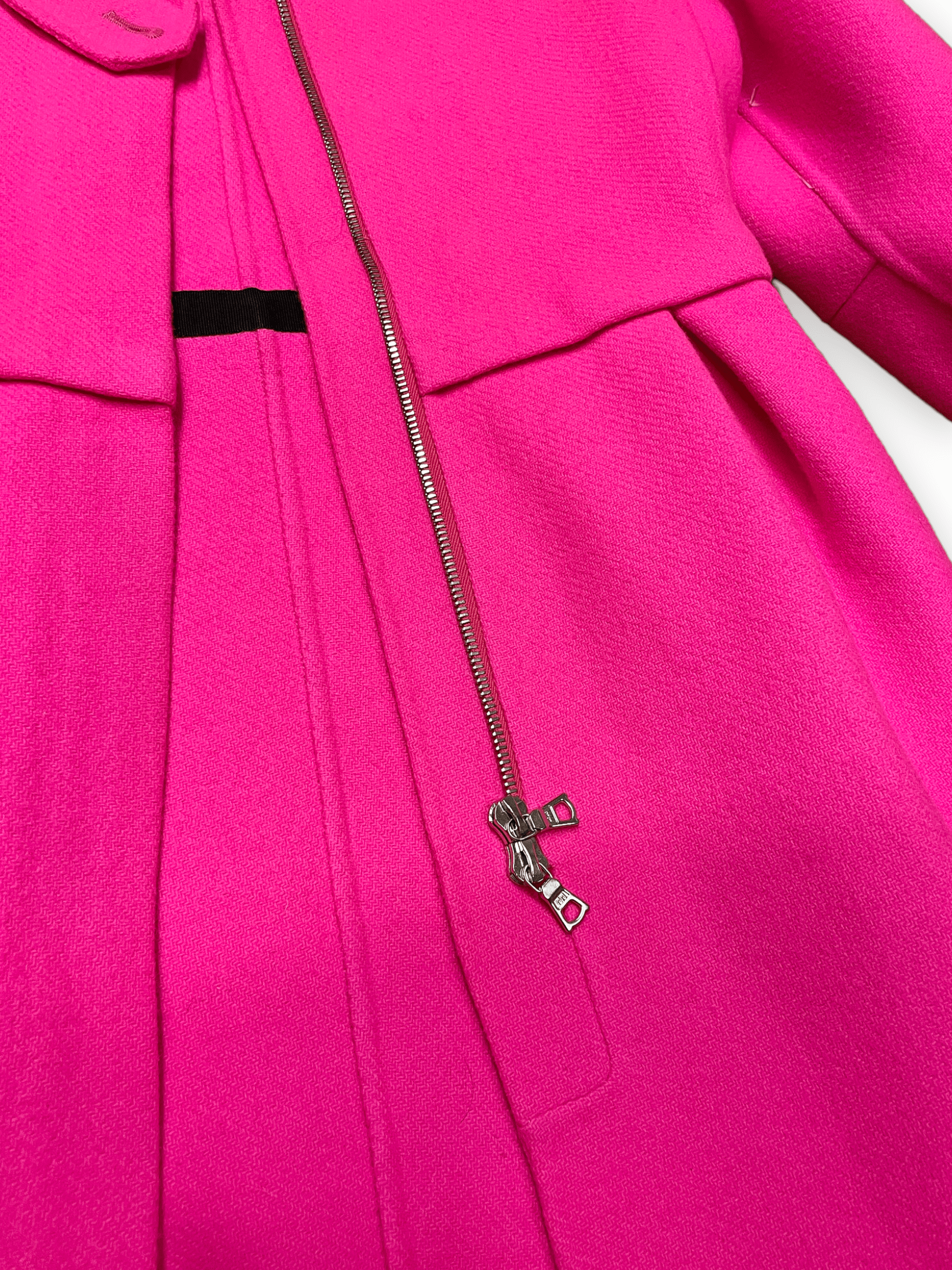 Fall 2009 Marc Jacobs Hot Pink Hooded Wool Coat Size S Jackets & Coats Public Butter 