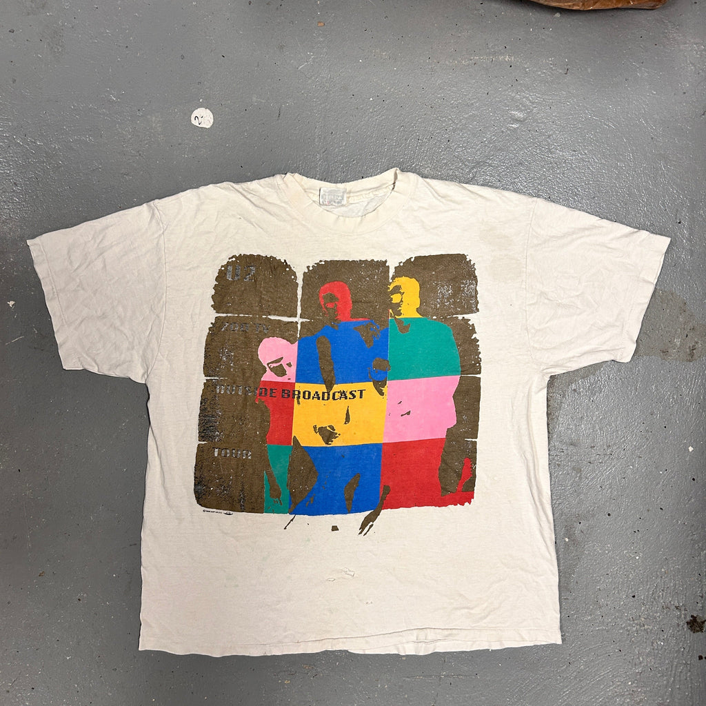 Vintage 90s U2 'Zoo TV' 1992 Tour Hanes Tee