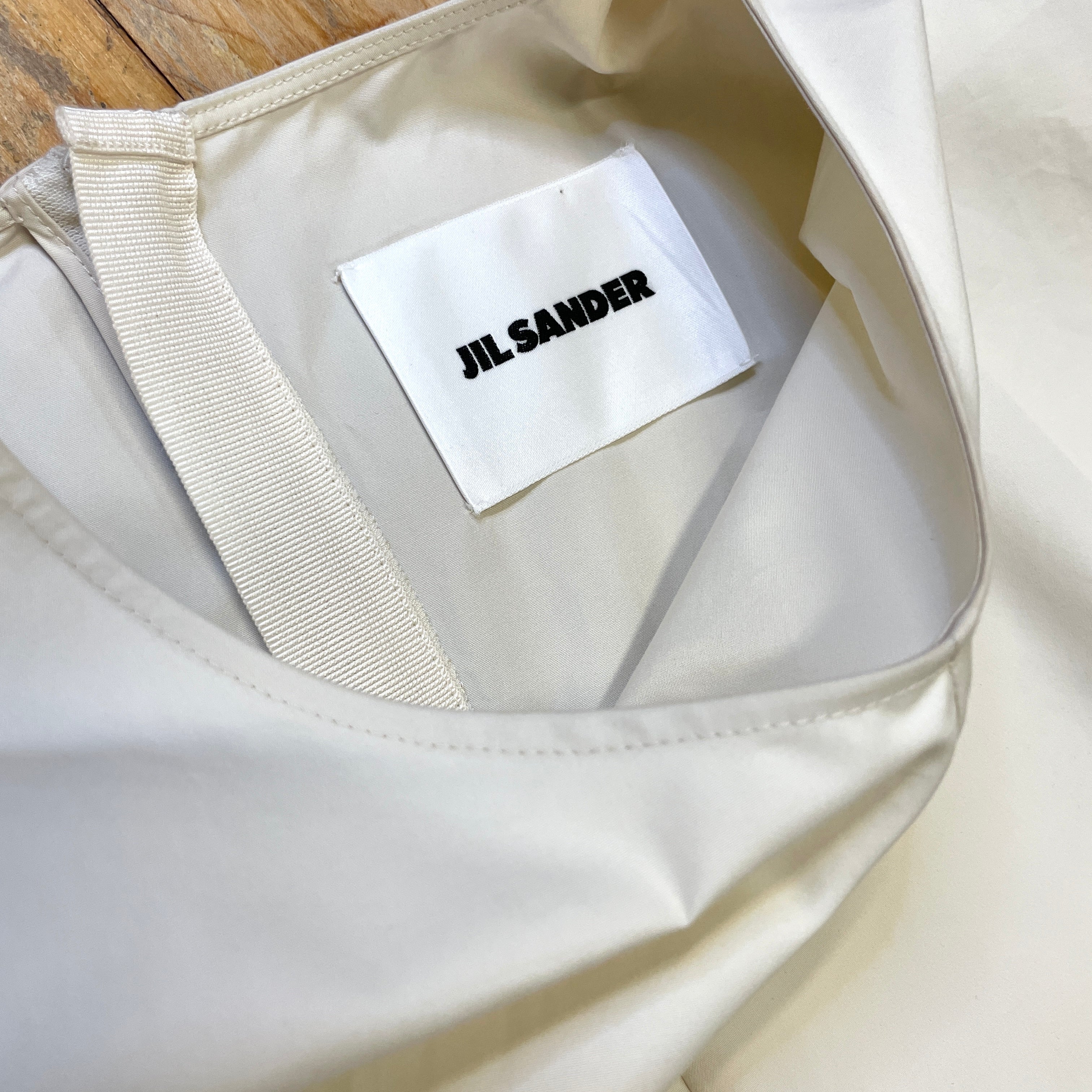 @Jil Sander Vintage Designer Micro Mini Dress Tops Public Butter 