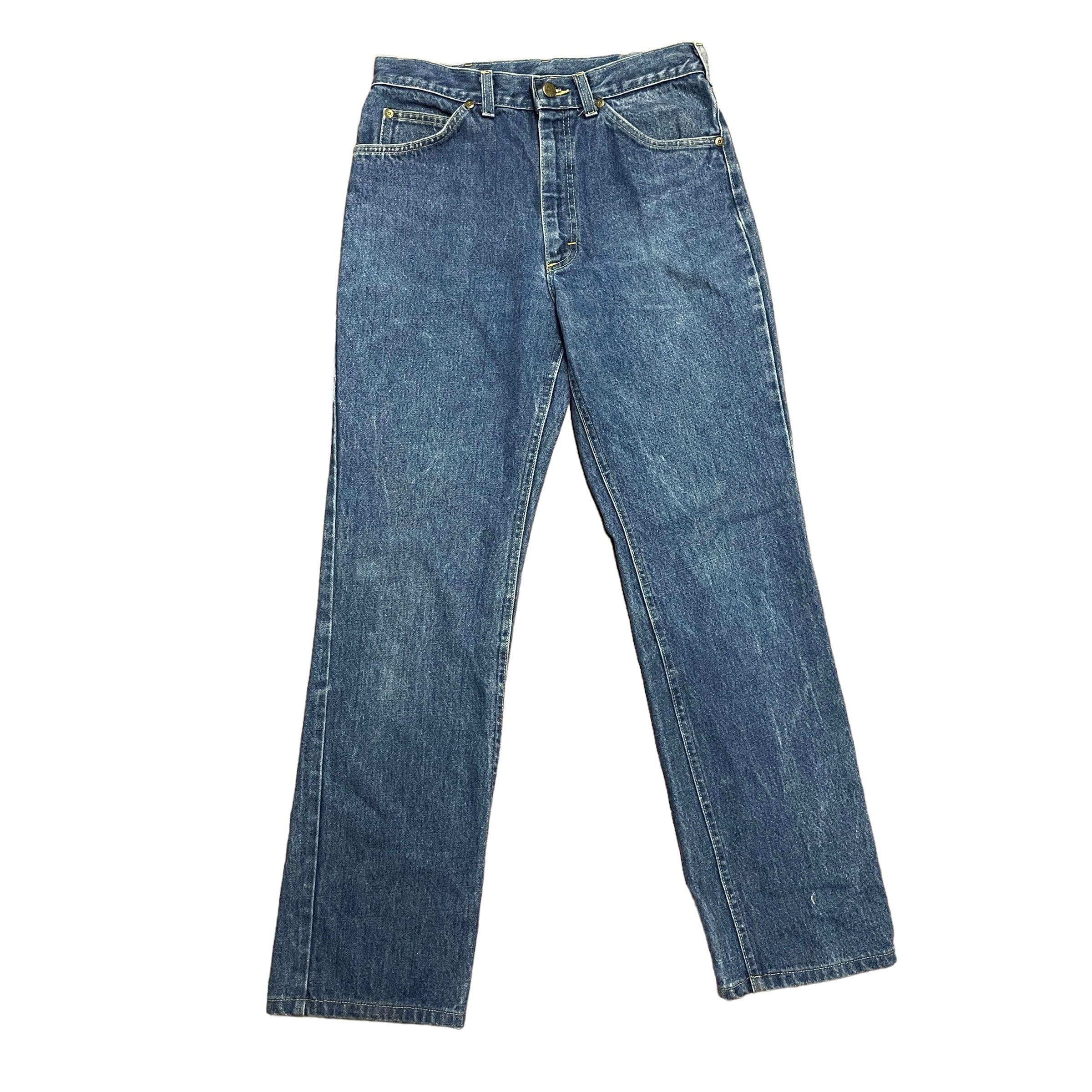 70s Lee Riders Vintage Denim Jeans with Talon 42 Zipper Size 31