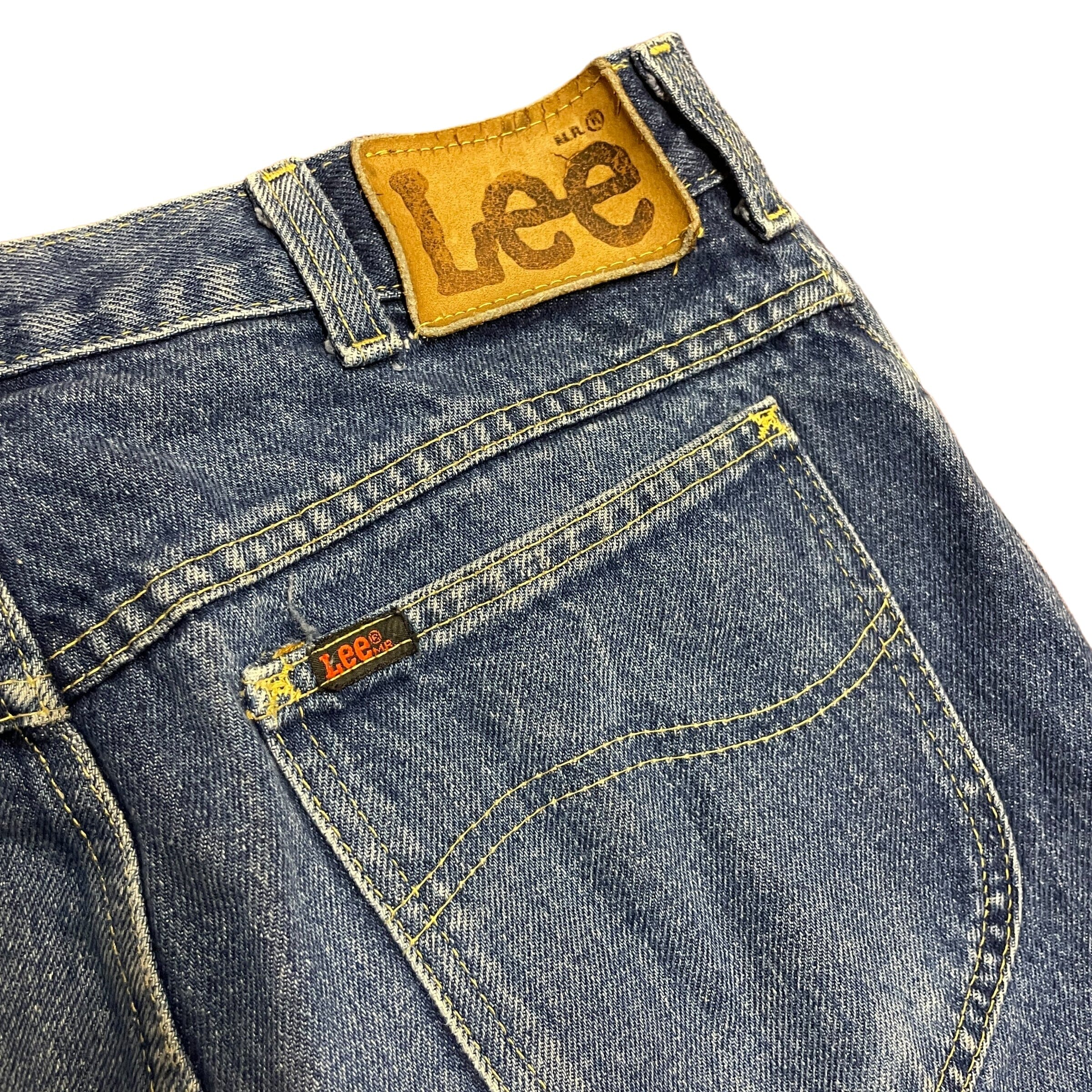 70s Lee Riders Vintage Denim Jeans with Talon 42 Zipper Size 31
