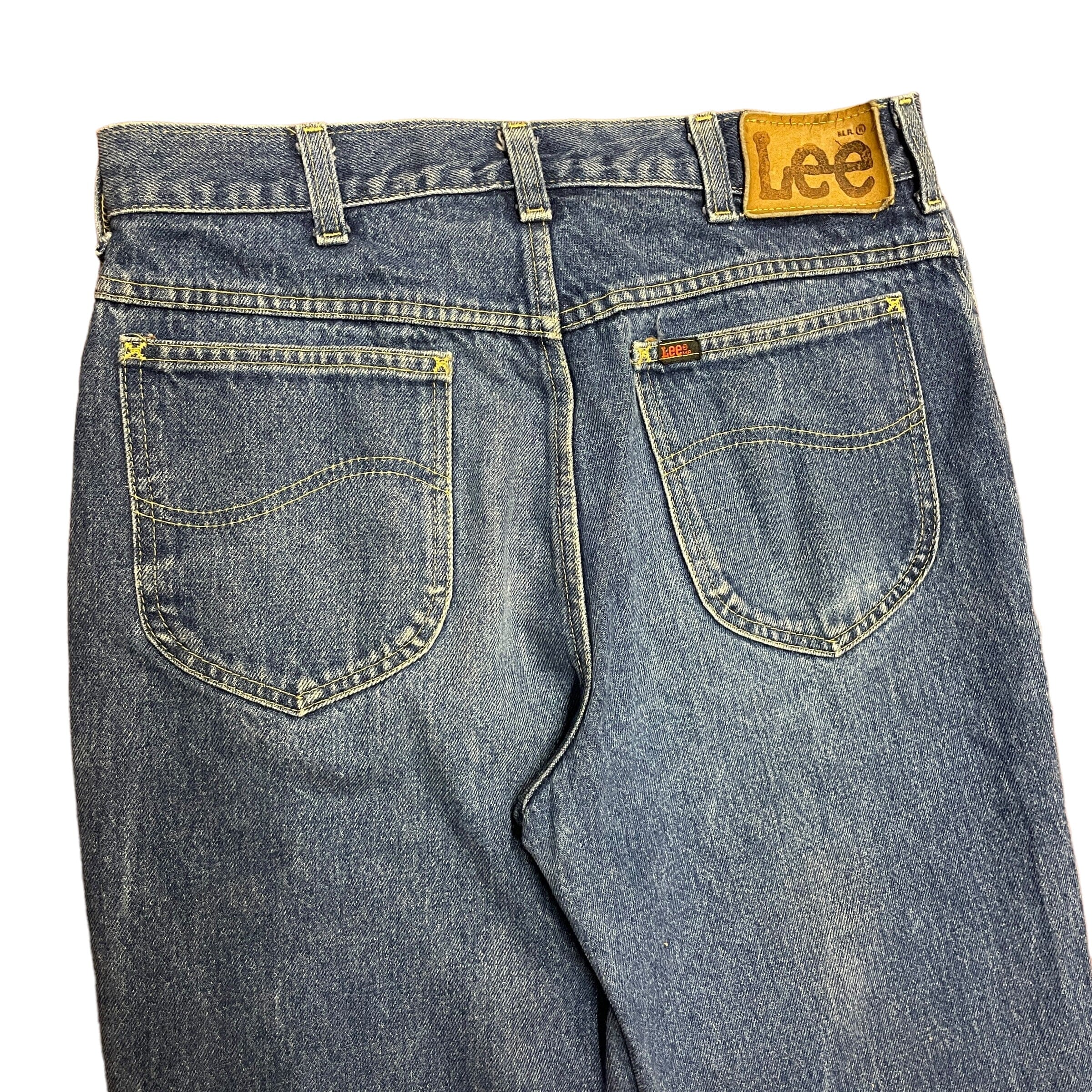 70s Lee Riders Vintage Denim Jeans with Talon 42 Zipper Size 31