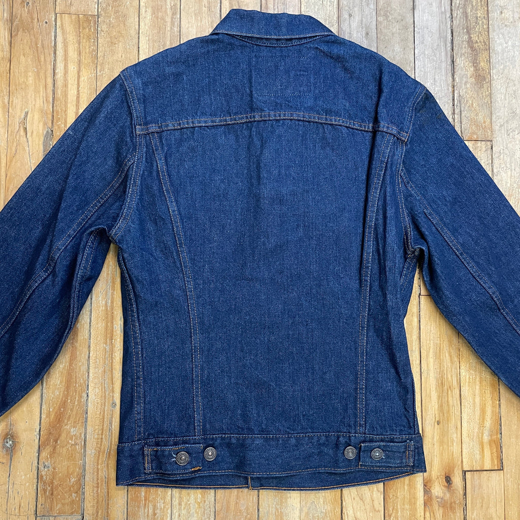 Levi's Deadstock 2 Pocket Red Tab Union Made in Canada Vintage Denim Trucker Jacket Size 34 Tops Public Butter 