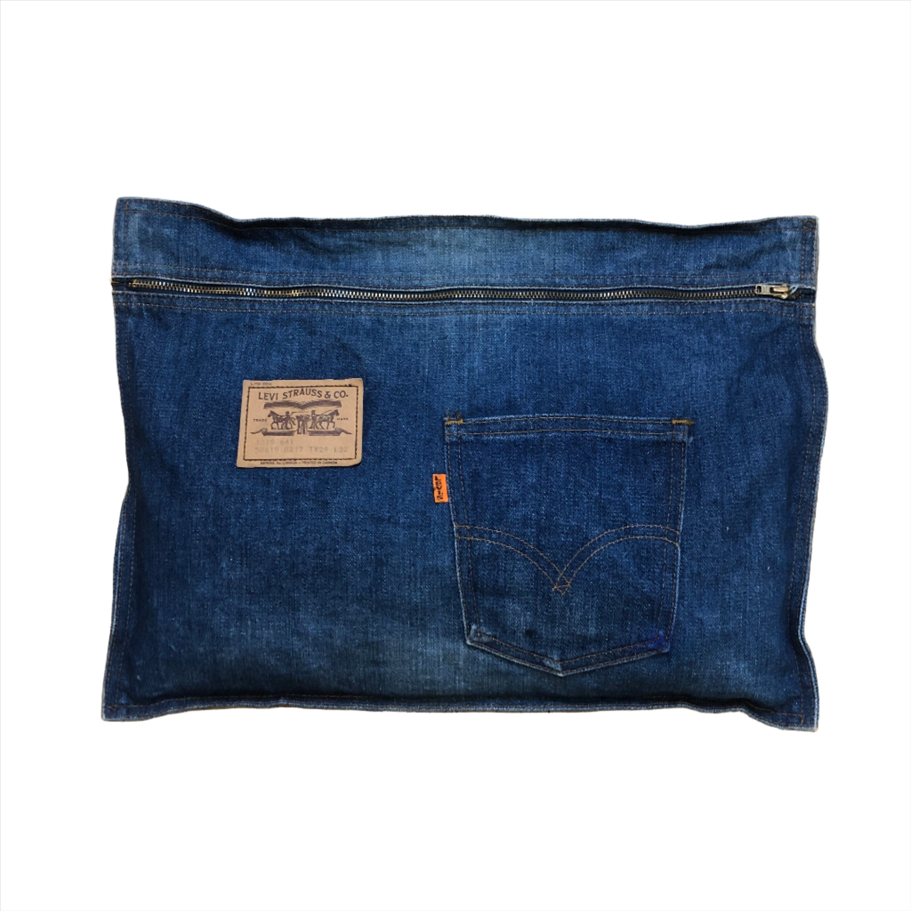 70s Levi's Orange Tab Denim Zippered Pouch – Public Butter