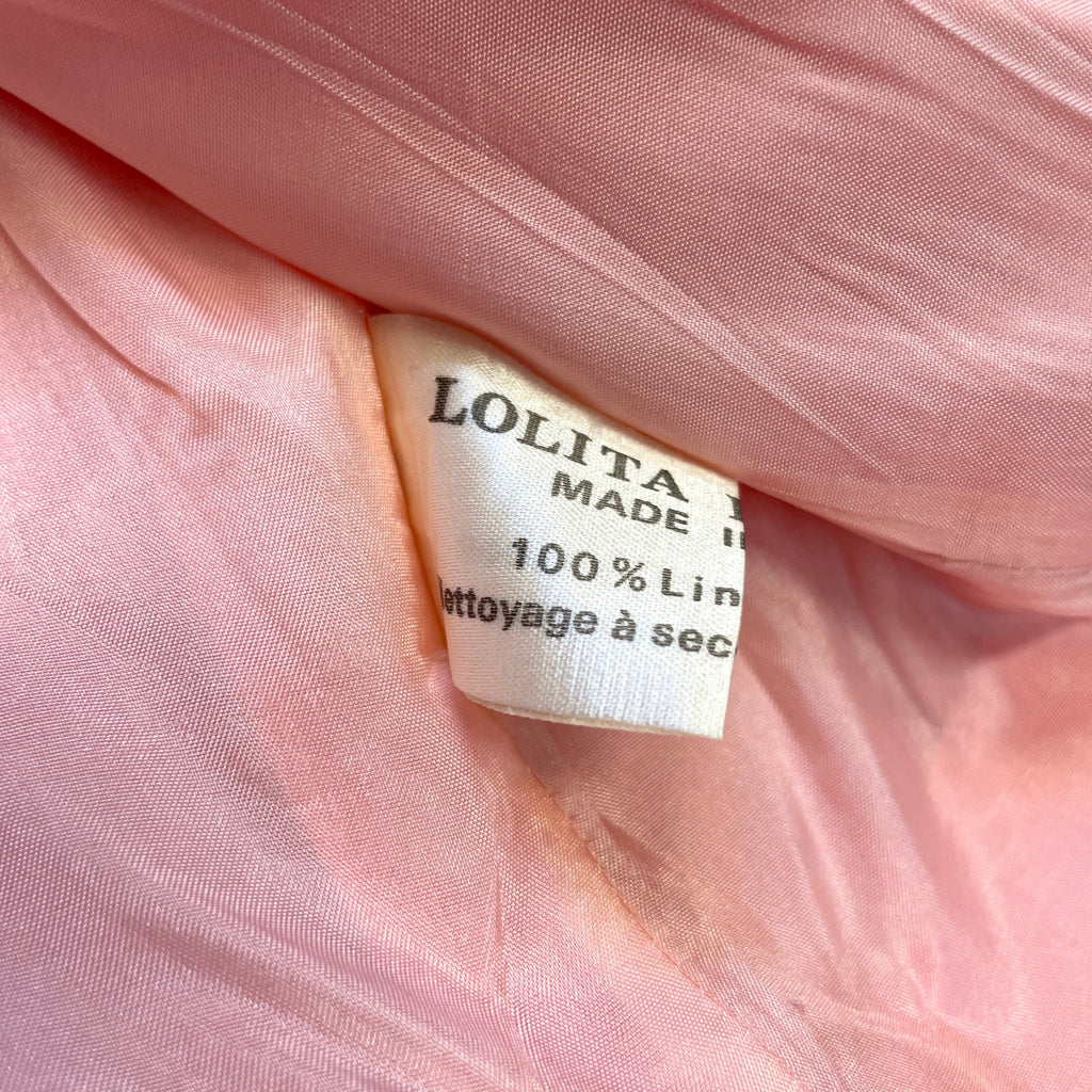 @Lolita Lempicka Vintage Designer Linen Suit Tops Public Butter 