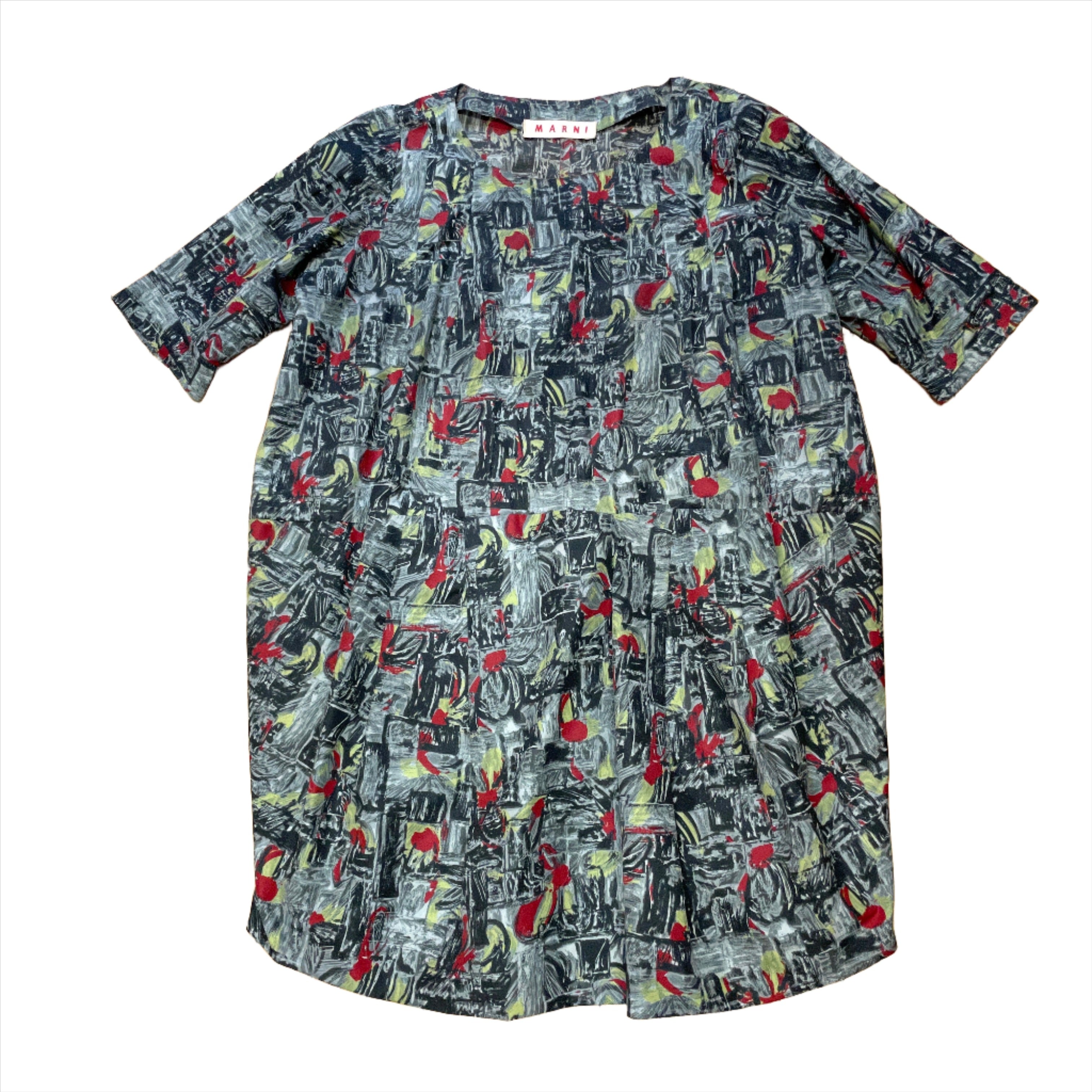 @Marni Vintage Designer Dress Size Tops Public Butter 
