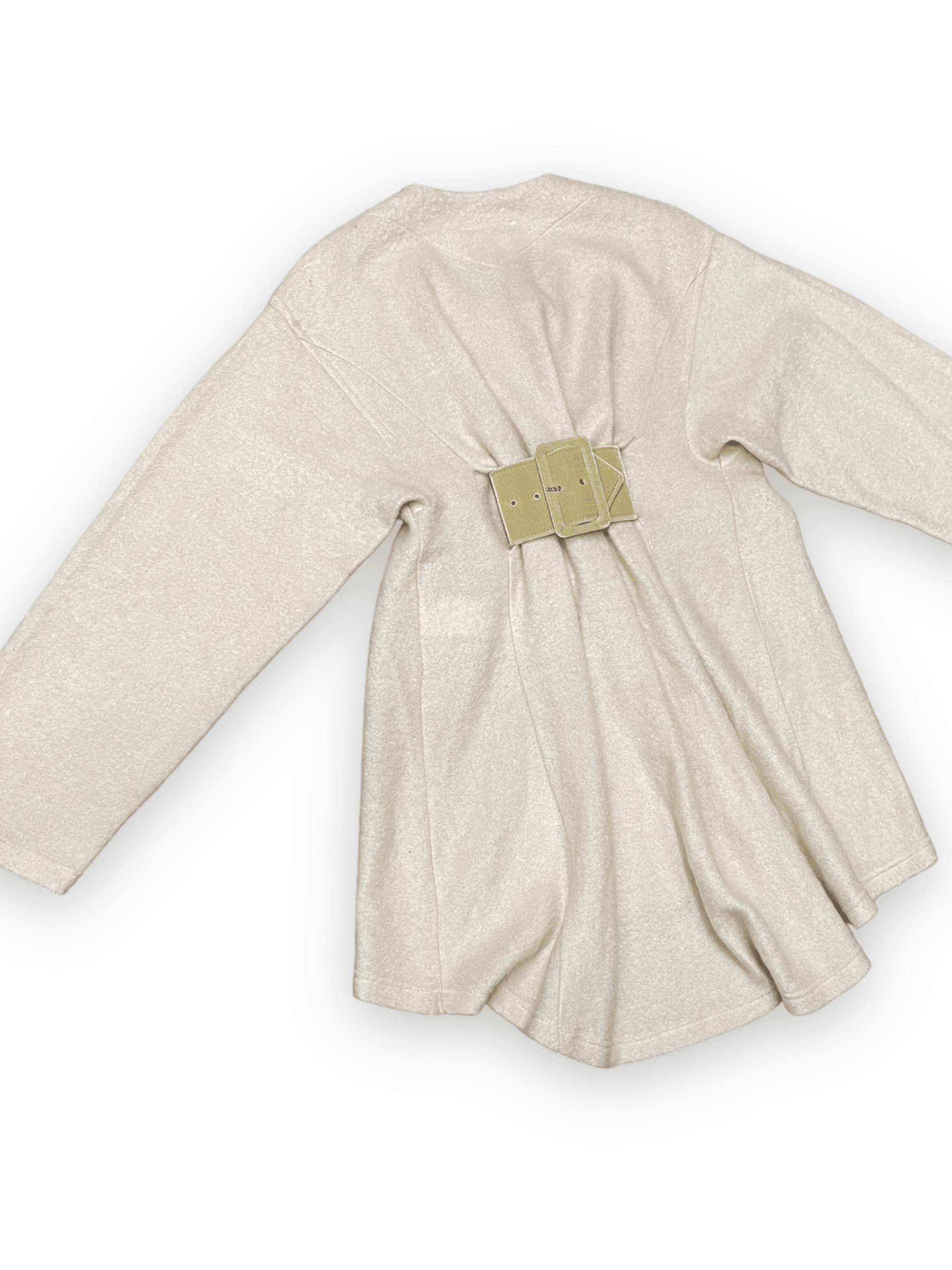 MM6 Maison Margiela Vintage Designer Hi-Low Top with Belt Jackets & Coats Public Butter 