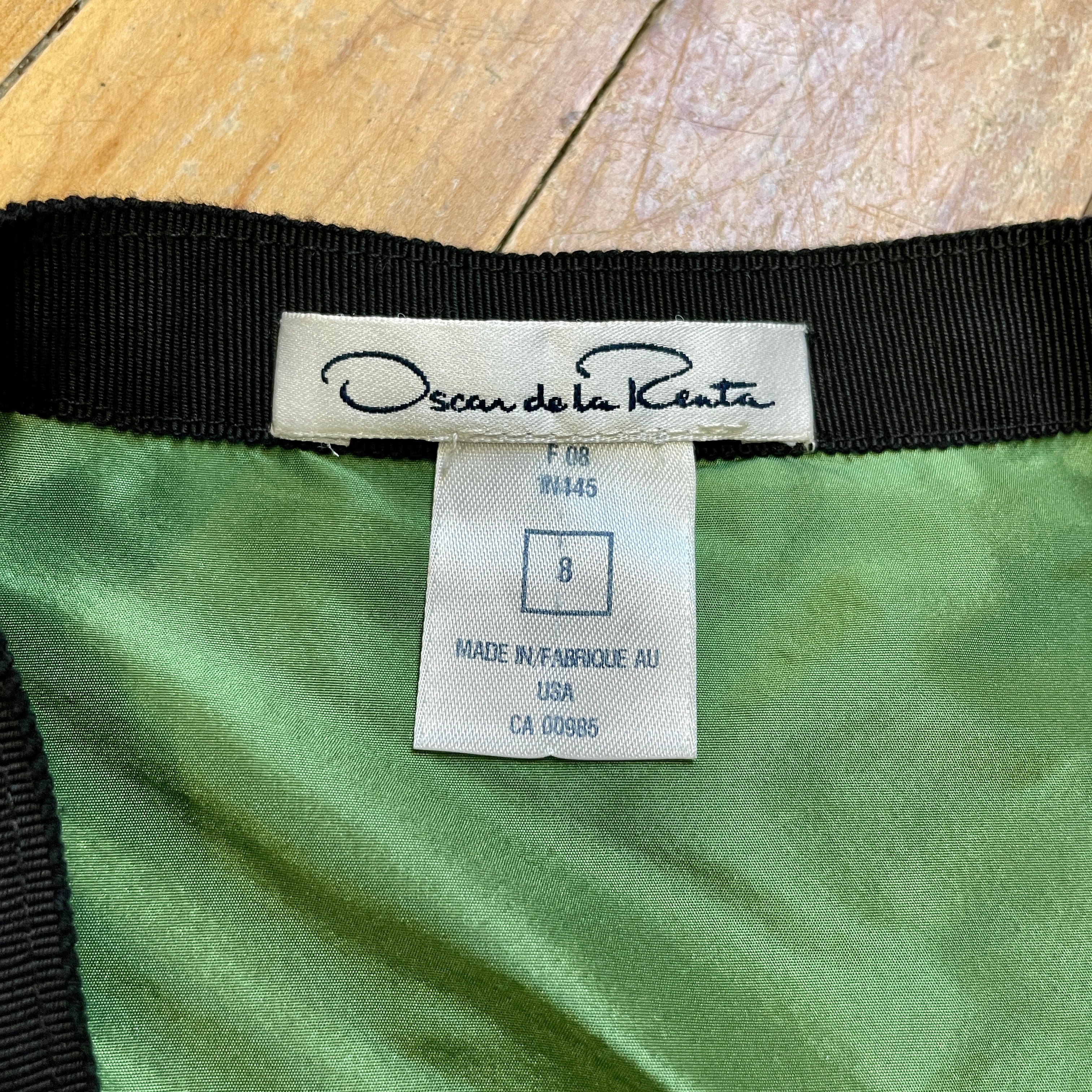 @Oscar de la Renta Fall '08 Vintage Designer Skirt Size Tops Public Butter 