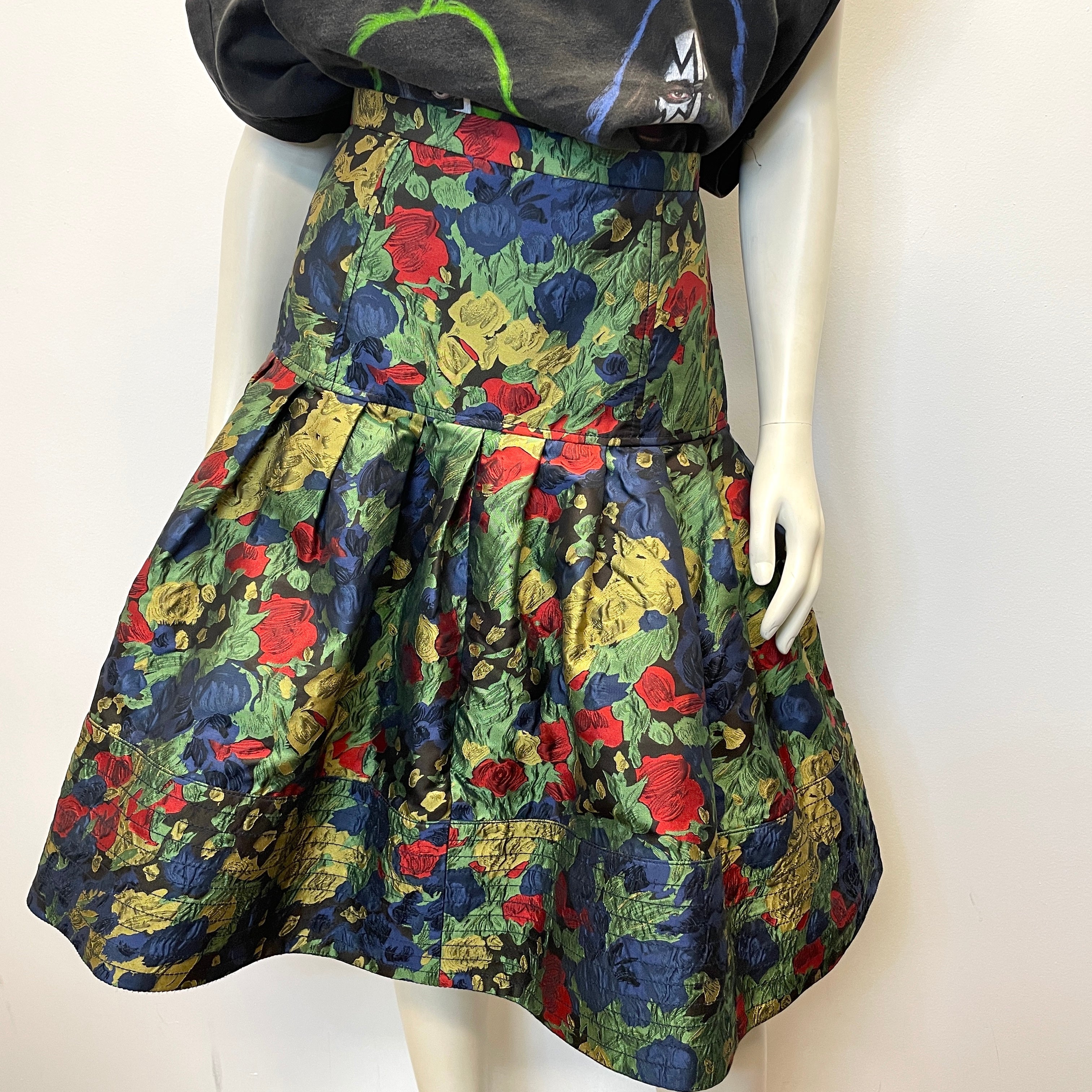 @Oscar de la Renta Fall '08 Vintage Designer Skirt Size Tops Public Butter 