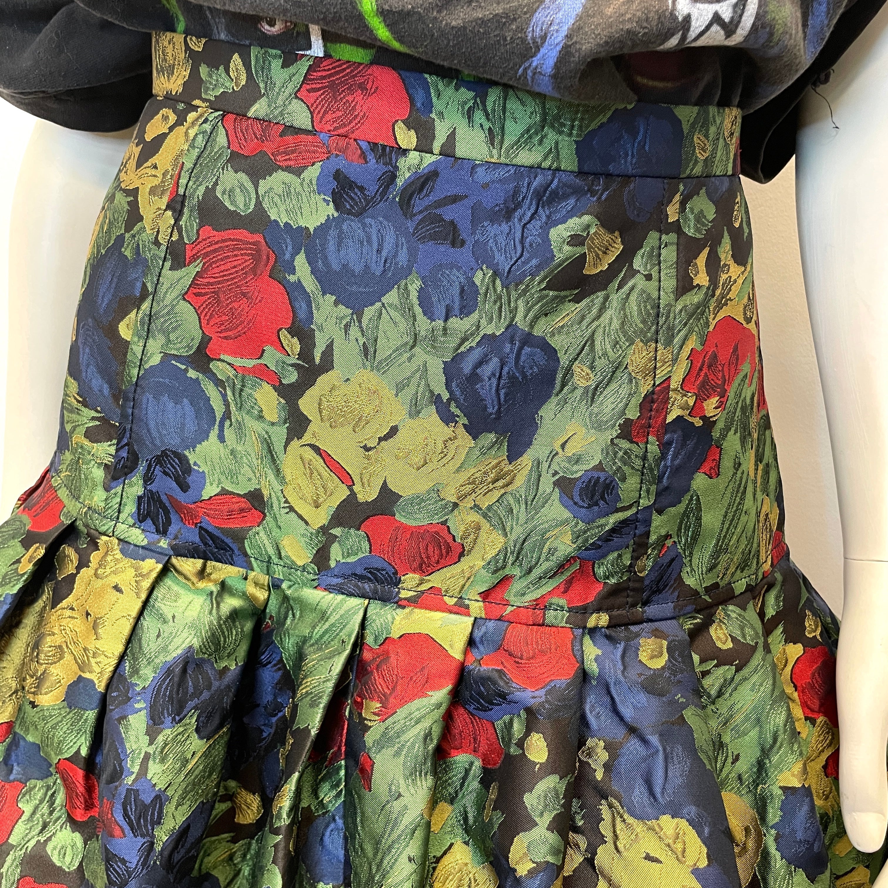 @Oscar de la Renta Fall '08 Vintage Designer Skirt Size Tops Public Butter 